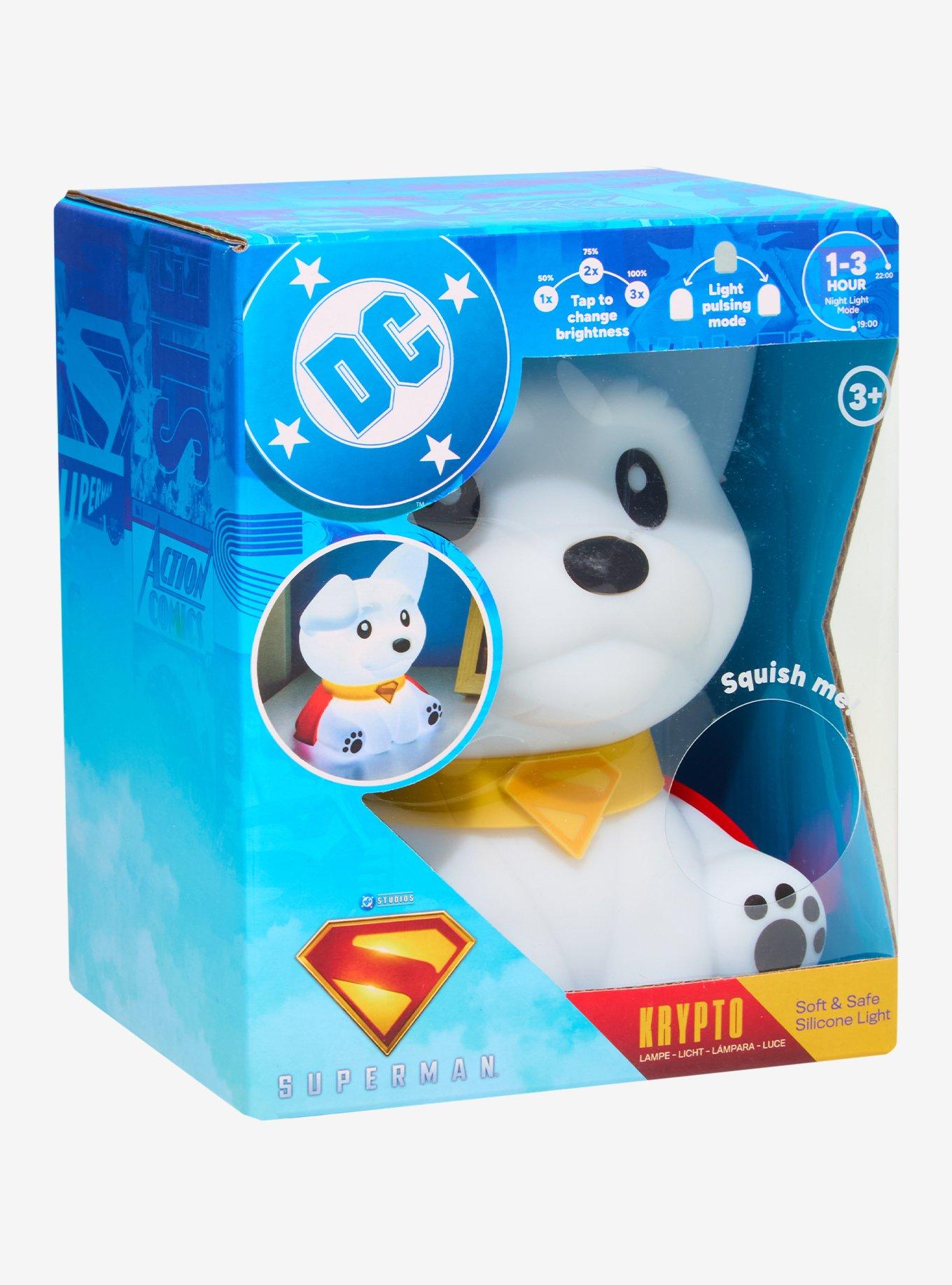 DC Comics Superman Krypto SquishyGlo Silicone Light, , alternate