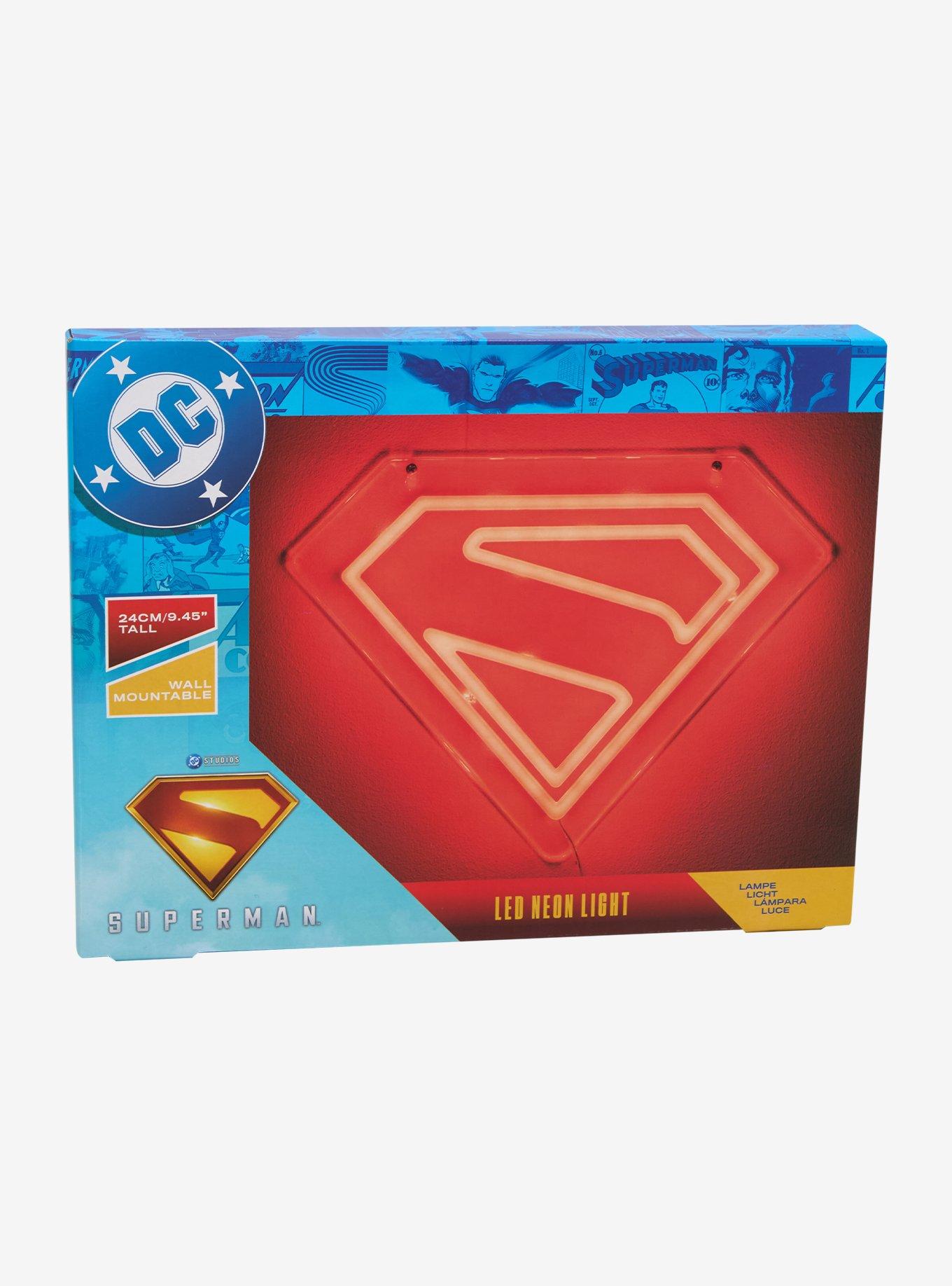 DC Comics Superman Logo LED Neon Light, , alternate