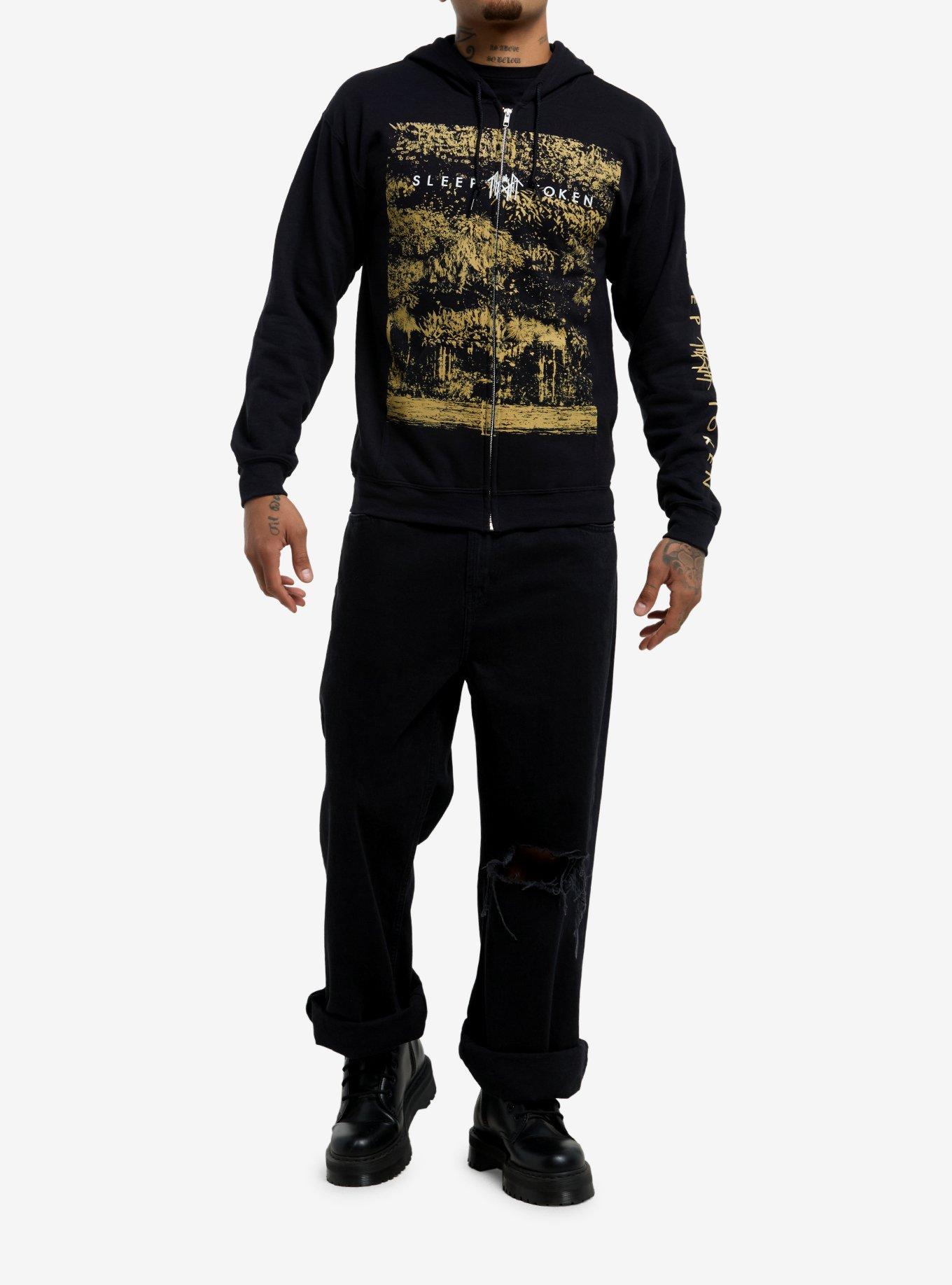 Sleep Token Even In Arcadia Album Cover Hoodie Hot Topic Exclusive, BLACK, alternate