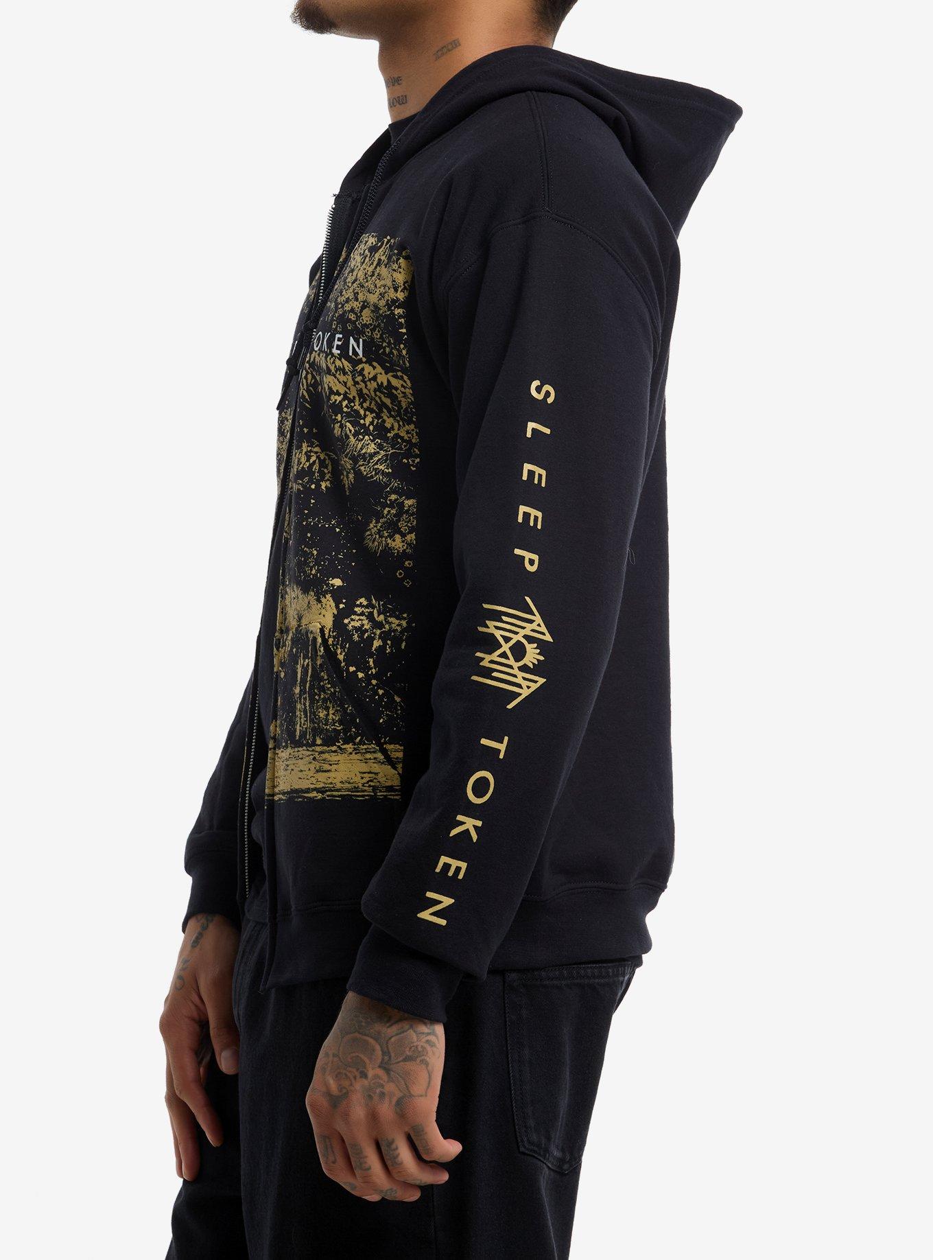 Sleep Token Even In Arcadia Album Cover Hoodie Hot Topic Exclusive, BLACK, alternate