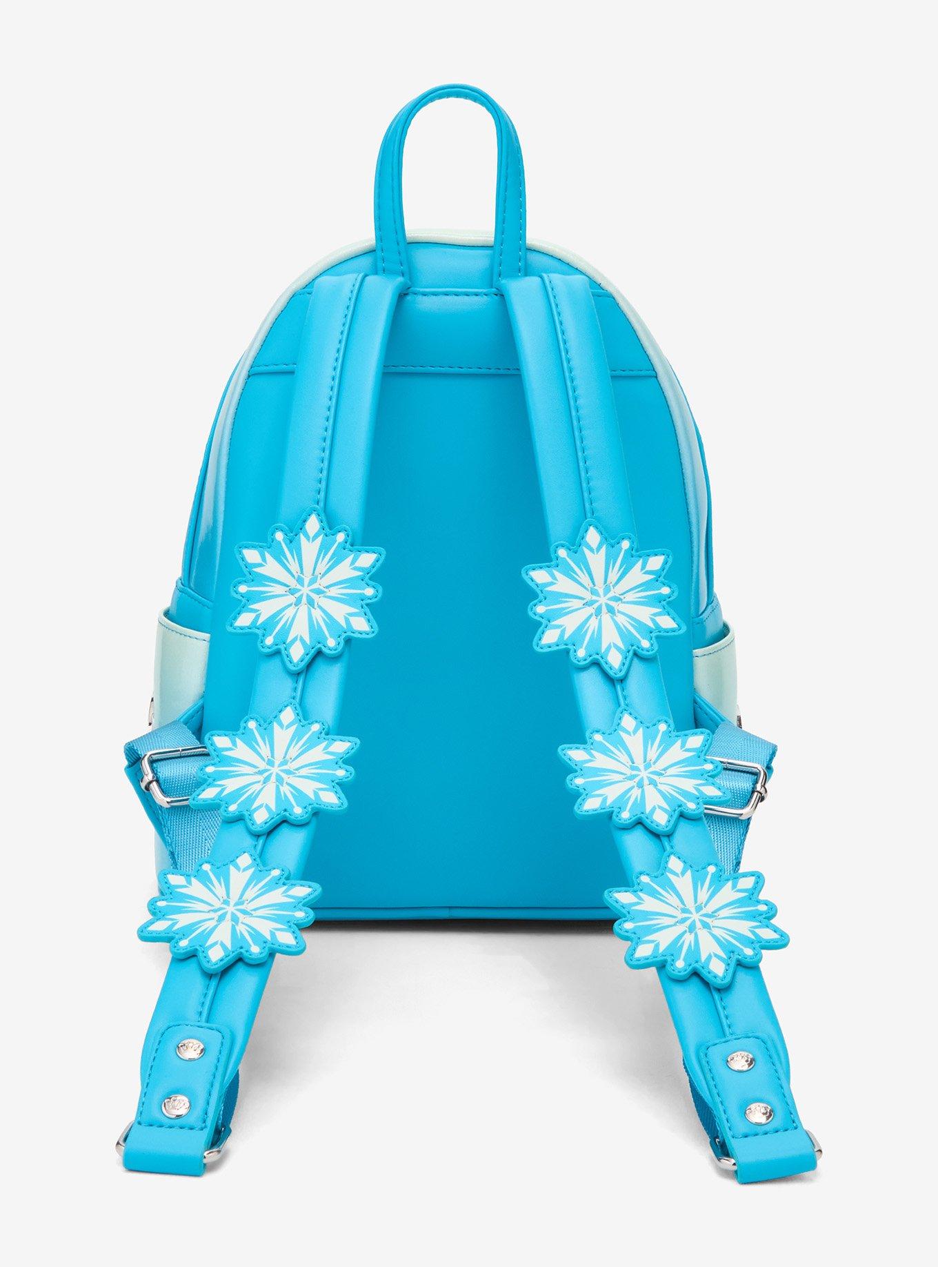 Loungefly Disney Frozen Elsa Dress Sparkle Mini Backpack, , alternate