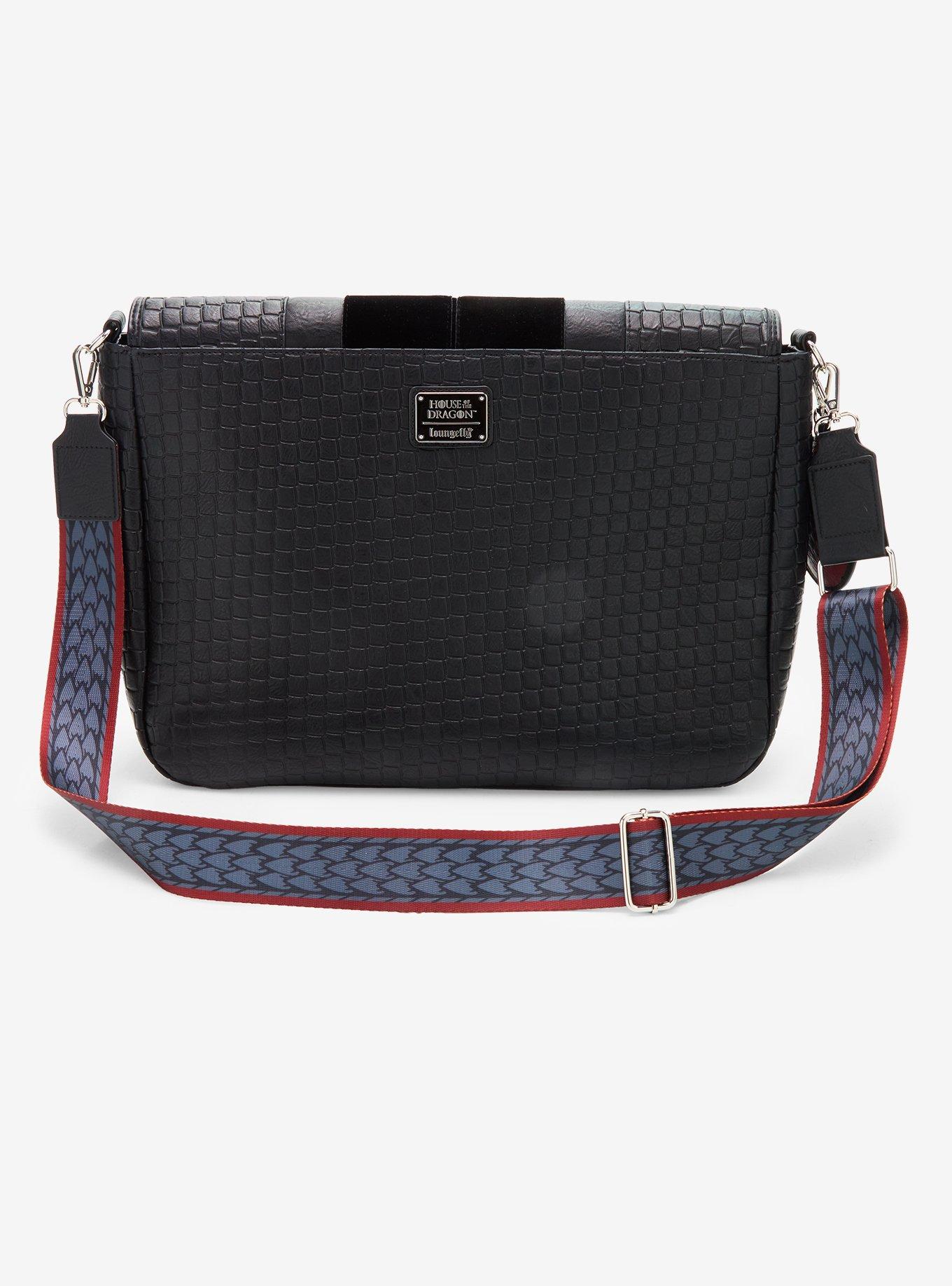 Loungefly House Of The Dragon Clothing Messenger Bag, , alternate - view 3