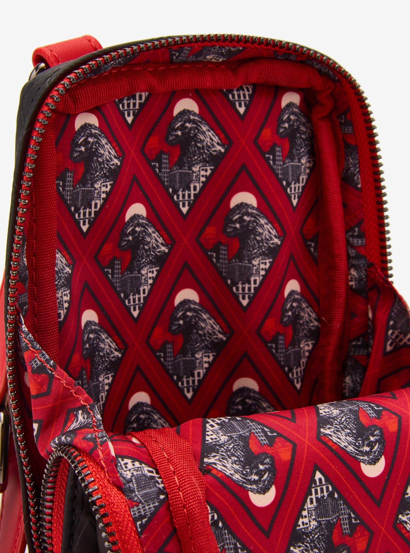Loungefly Godzilla City Sling Bag, , alternate