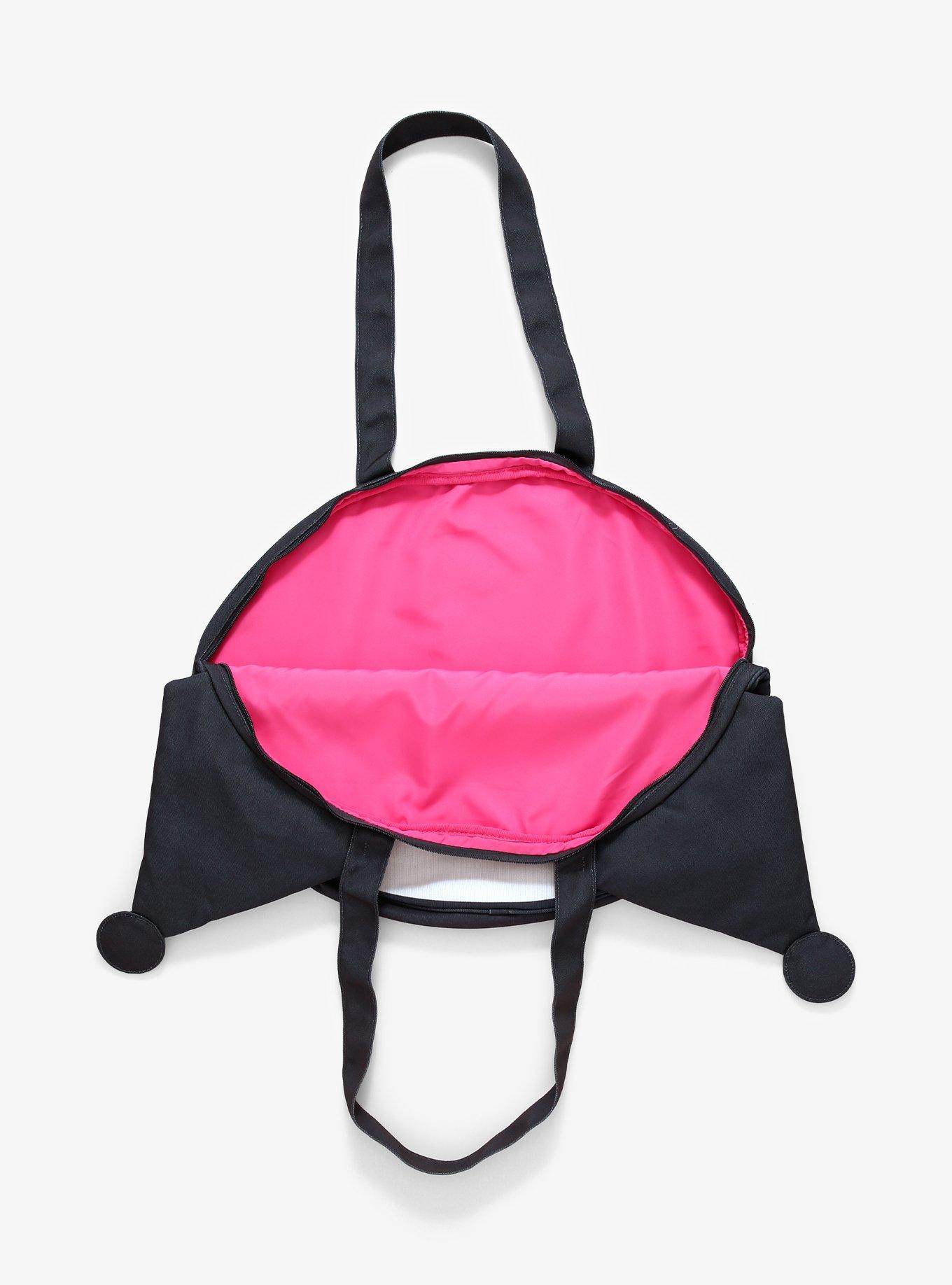 Loungefly Kuromi Face Canvas Tote Bag, , alternate