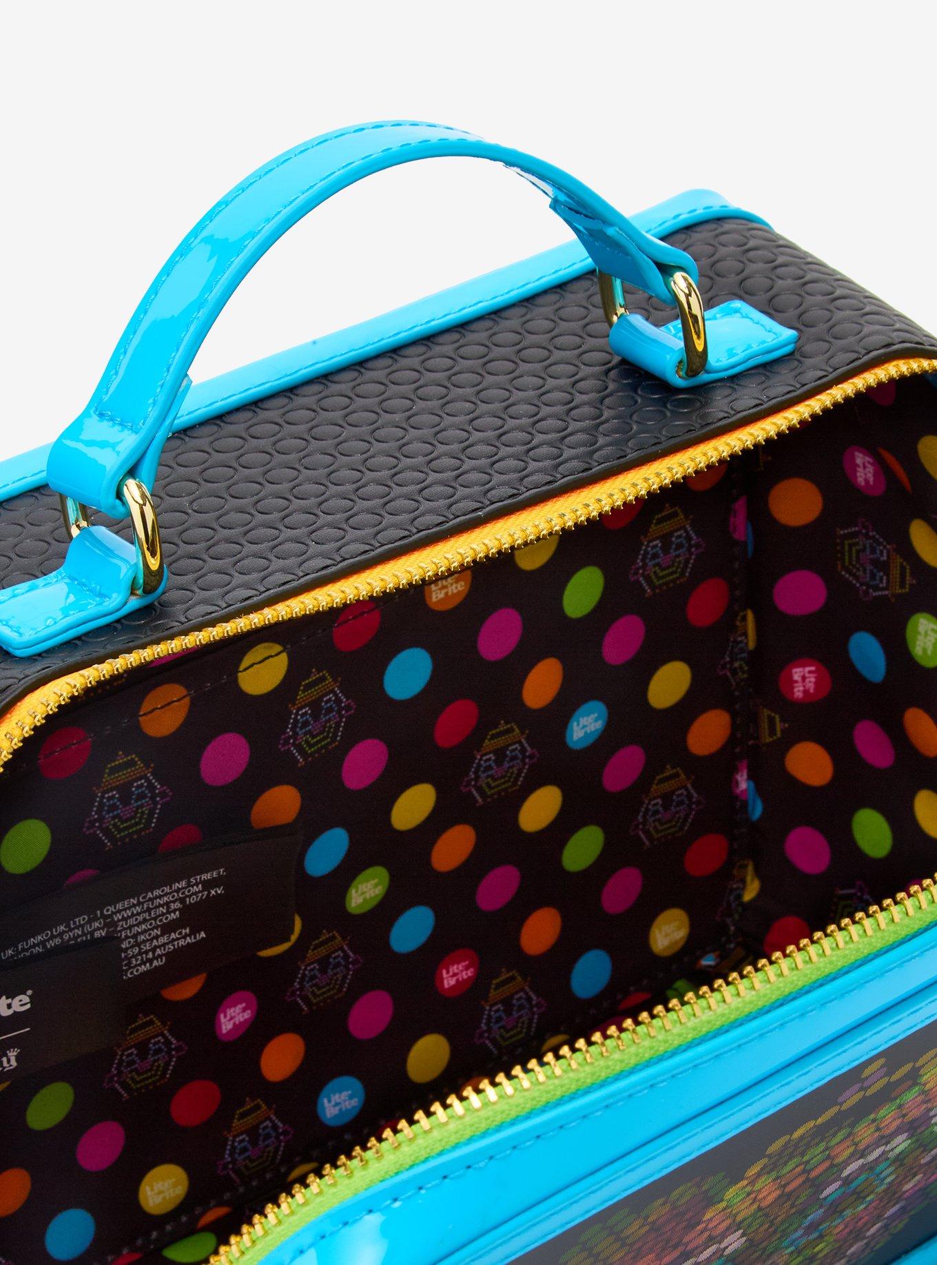 Loungefly Lite Brite Lenticular Crossbody Bag, , alternate