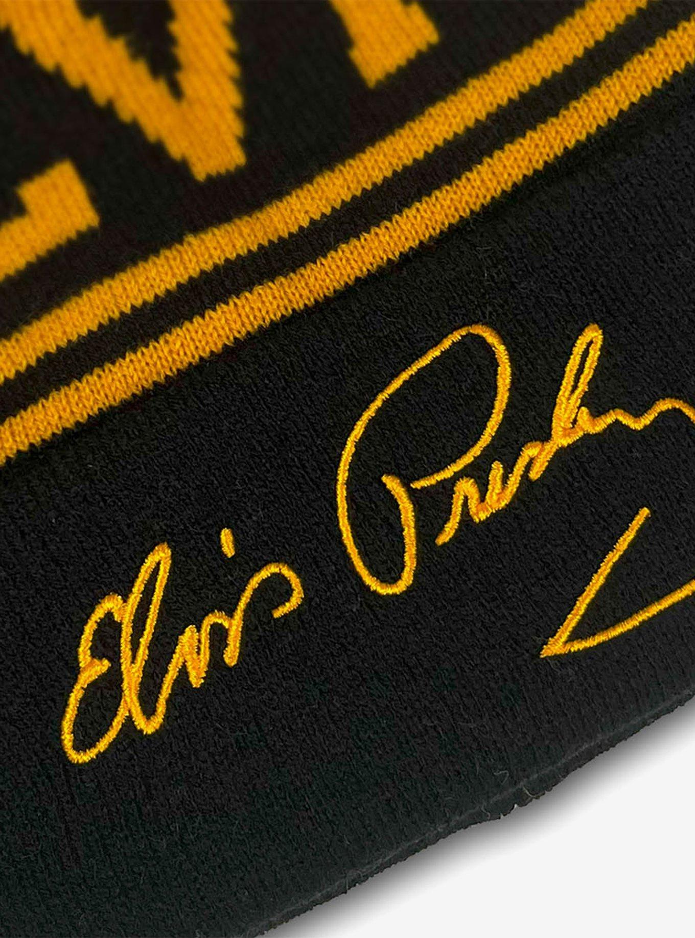 Elvis Presley Acrylic Knit Beanie With Pom, , hi-res