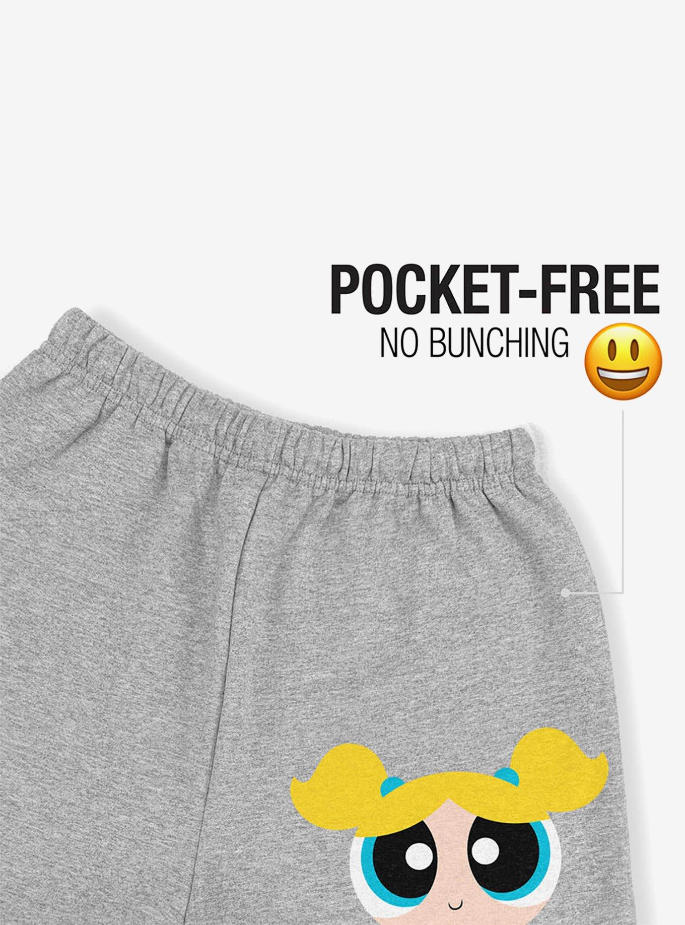 The Powerpuff Girls Bubbles Head Sweatpants, ATHLETIC HEATHER, alternate