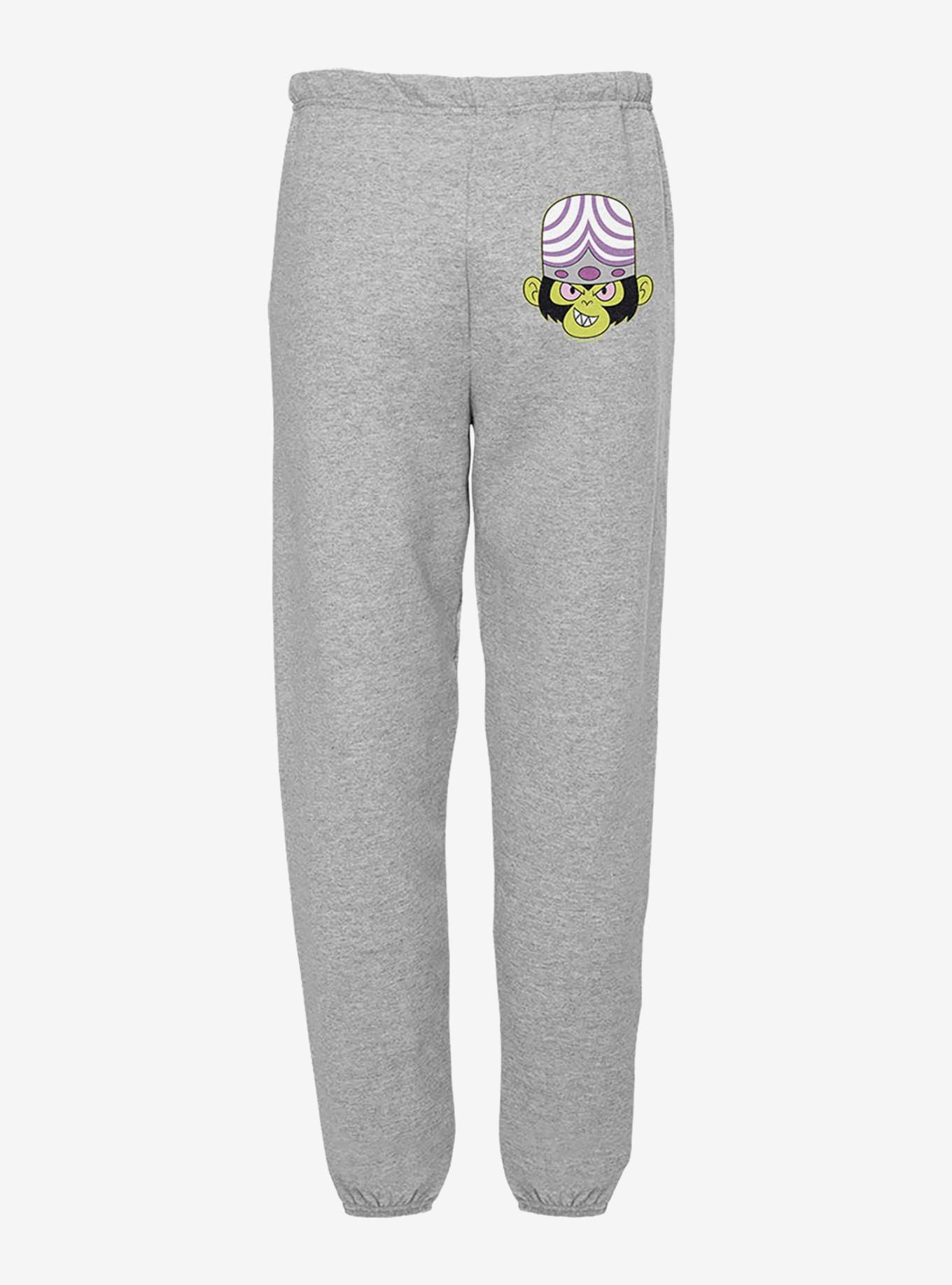 The Powerpuff Girls Mojo Jojo Head Sweatpants, , hi-res