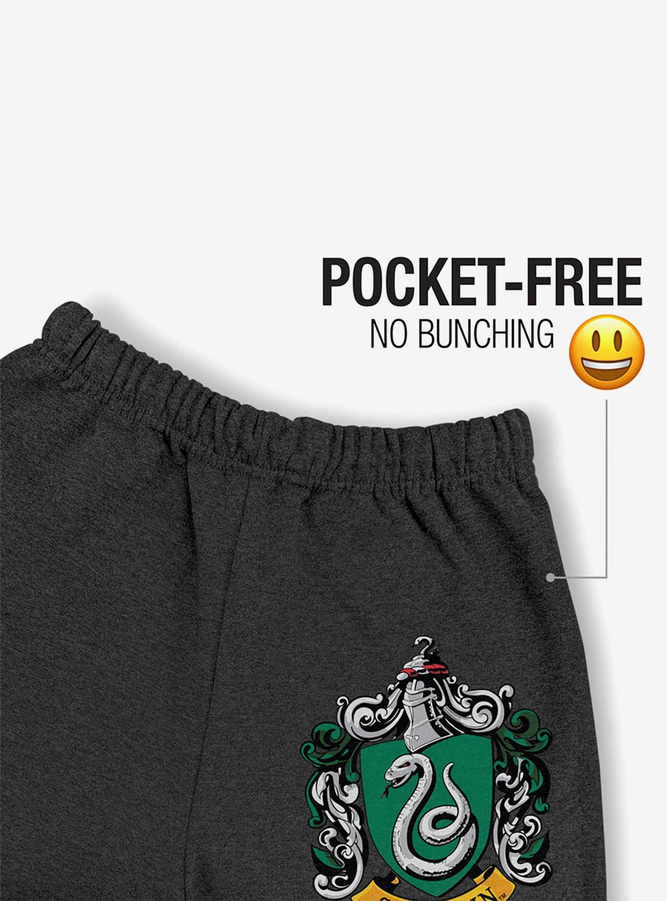 Harry Potter Slytherin Crest Sweatpants, CHARCOAL HEATHER, alternate