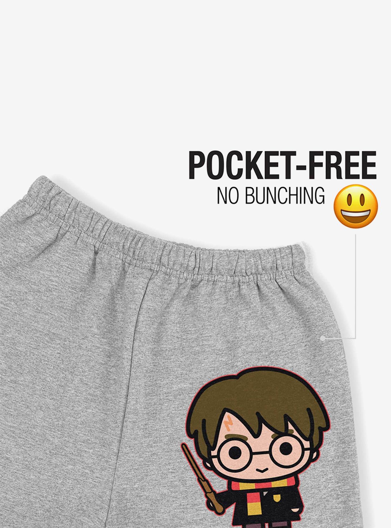 Harry Potter Cute Chibi Character Sweatpants, ATHLETIC HEATHER, alternate