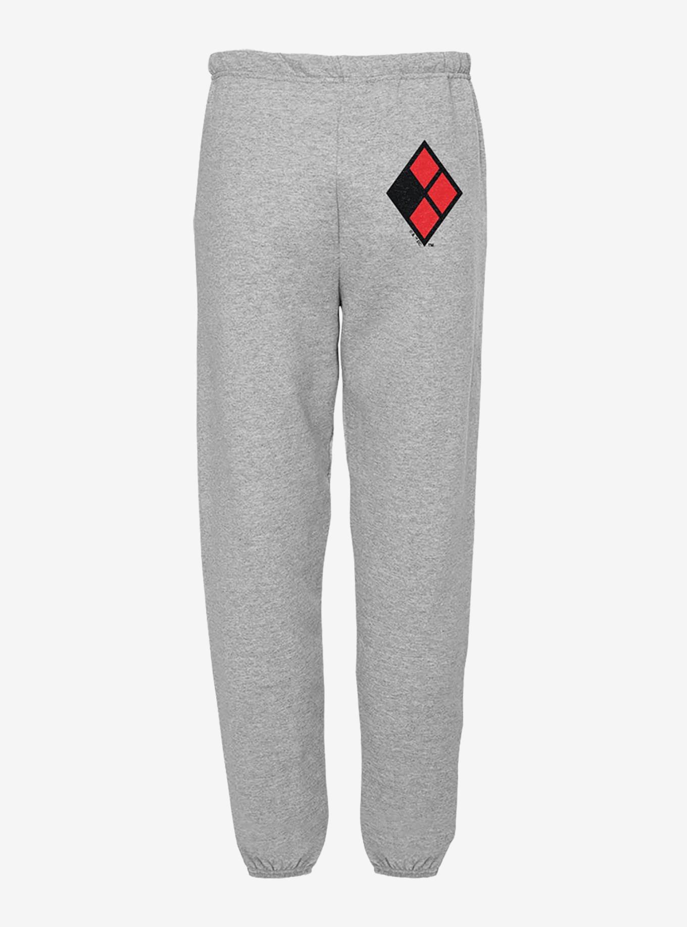 DC Comics Harley Quinn Diamond Logo Sweatpants, , hi-res