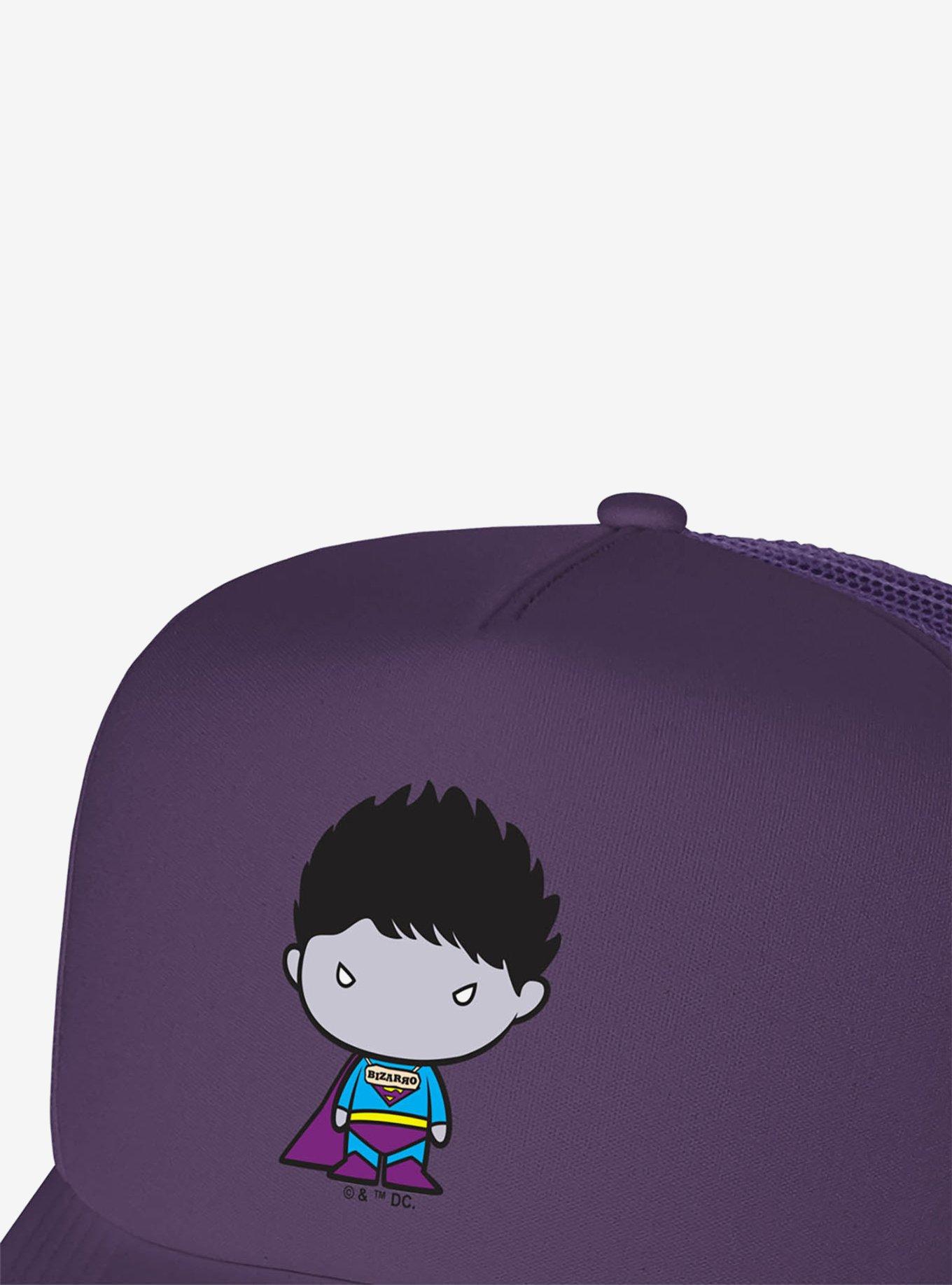Superman Bizarro Cute Chibi Character Foam Trucker Hat, , hi-res