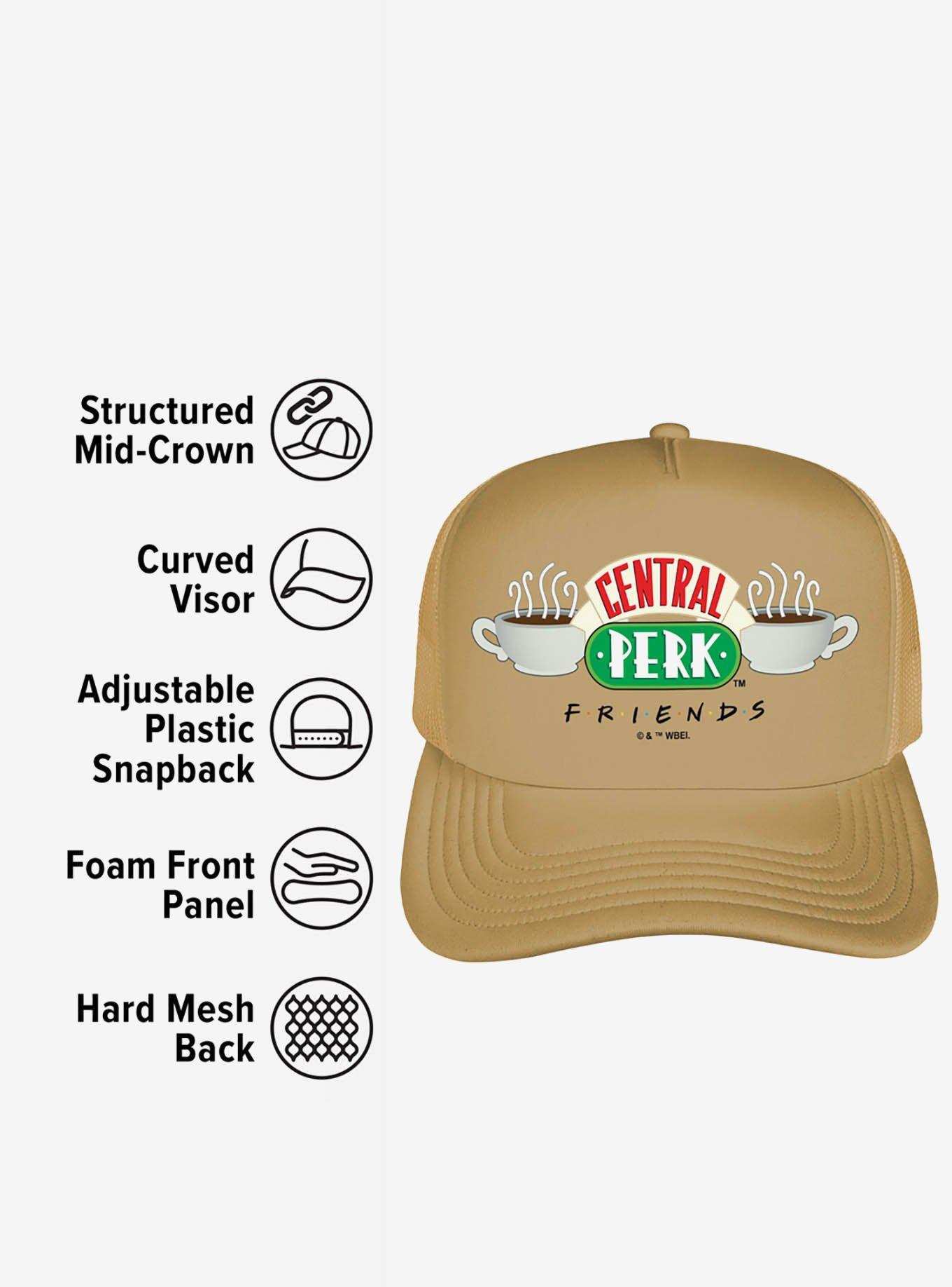 Friends Central Perk Logo Foam Trucker Hat, , alternate