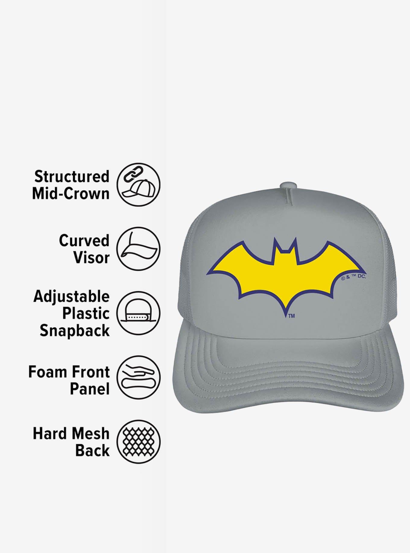 Batman Batgirl Logo Foam Trucker Hat, , alternate