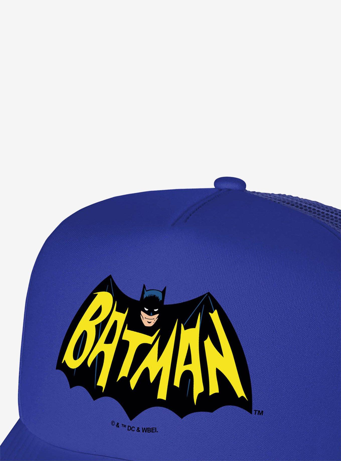 Batman 1966 Tv Series Logo Foam Trucker Hat, , hi-res