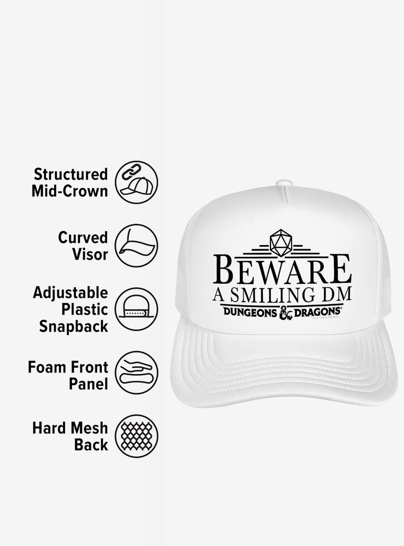Dungeons And Dragons Beware A Smiling DM Foam Trucker Hat, , alternate