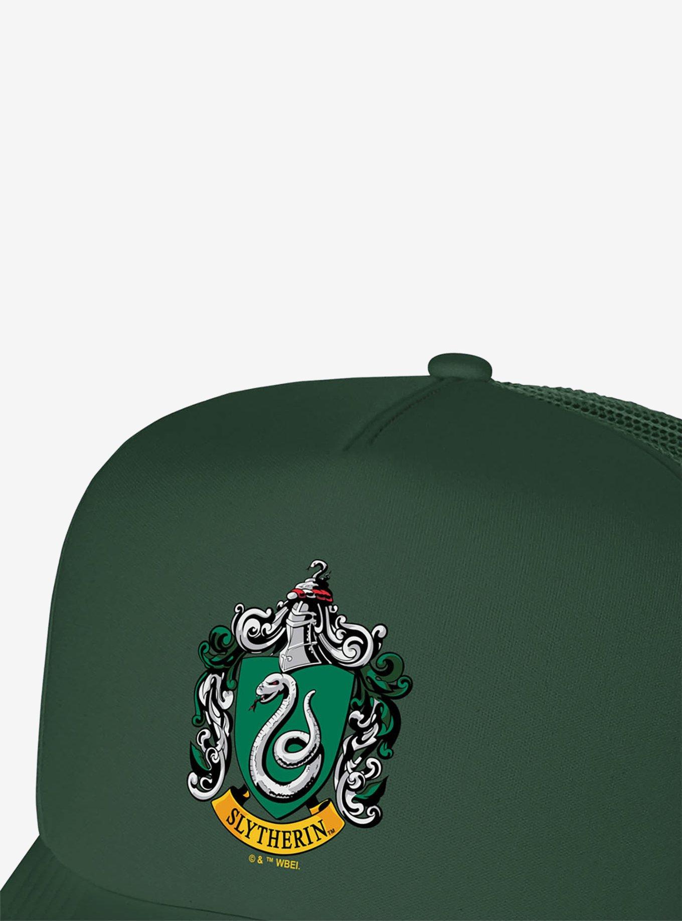 Harry Potter Slytherin Crest Foam Trucker Hat, , hi-res