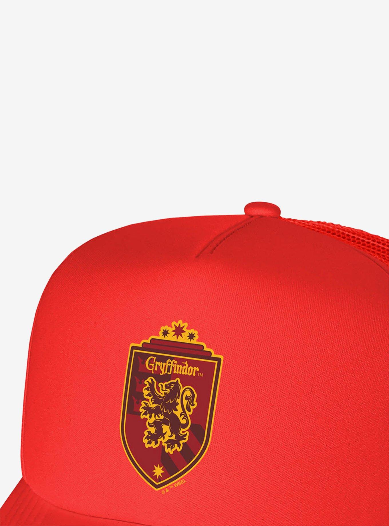 Harry Potter Gryffindor Plaid Crest Foam Trucker Hat, , hi-res
