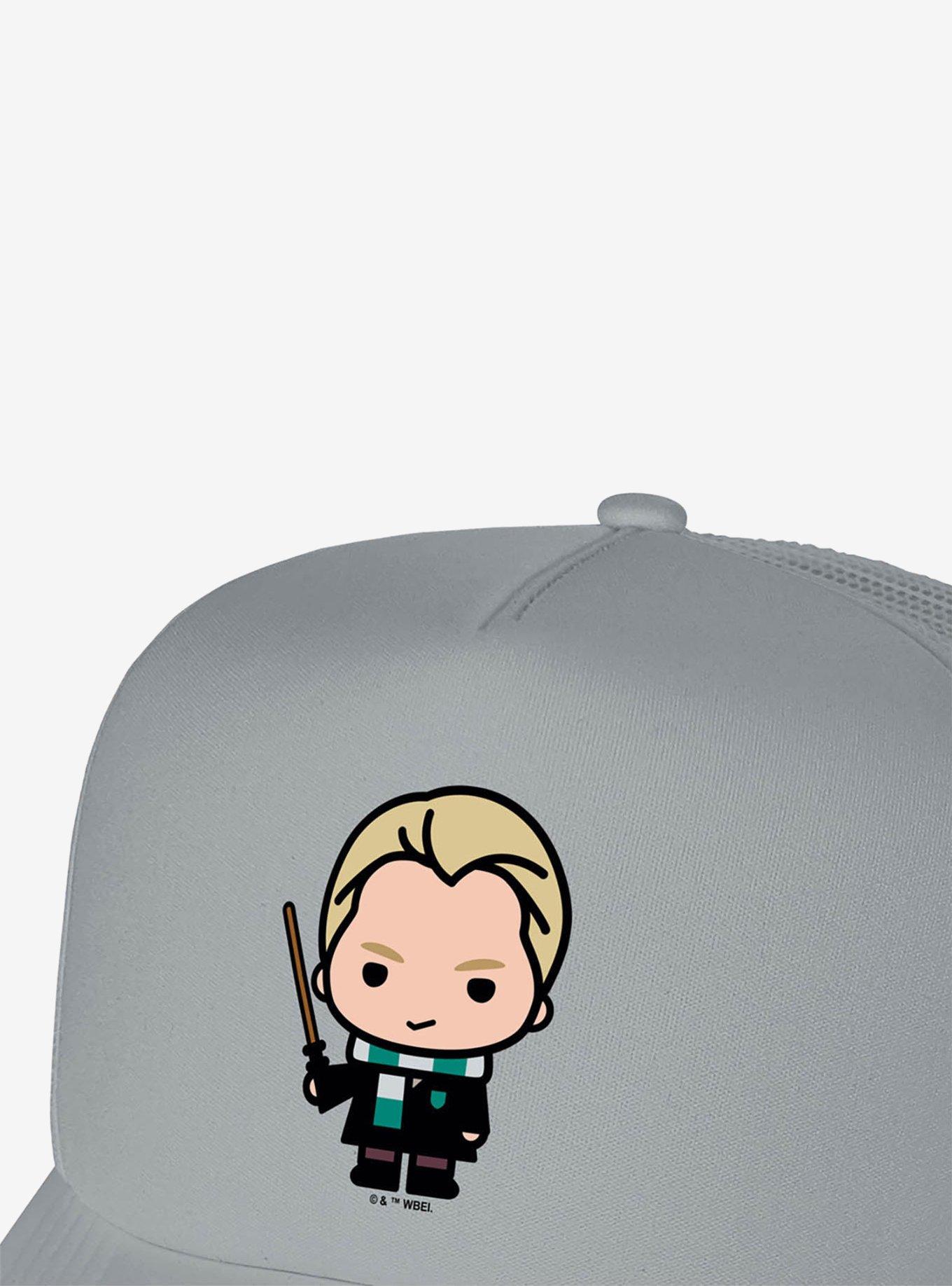 Harry Potter Draco Cute Chibi Character Foam Trucker Hat, , hi-res