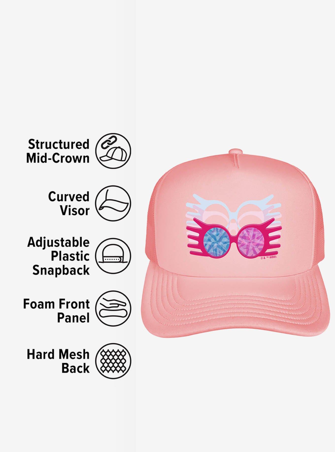 Harry Potter Luna Lovegood Specterspecs Foam Trucker Hat, , alternate