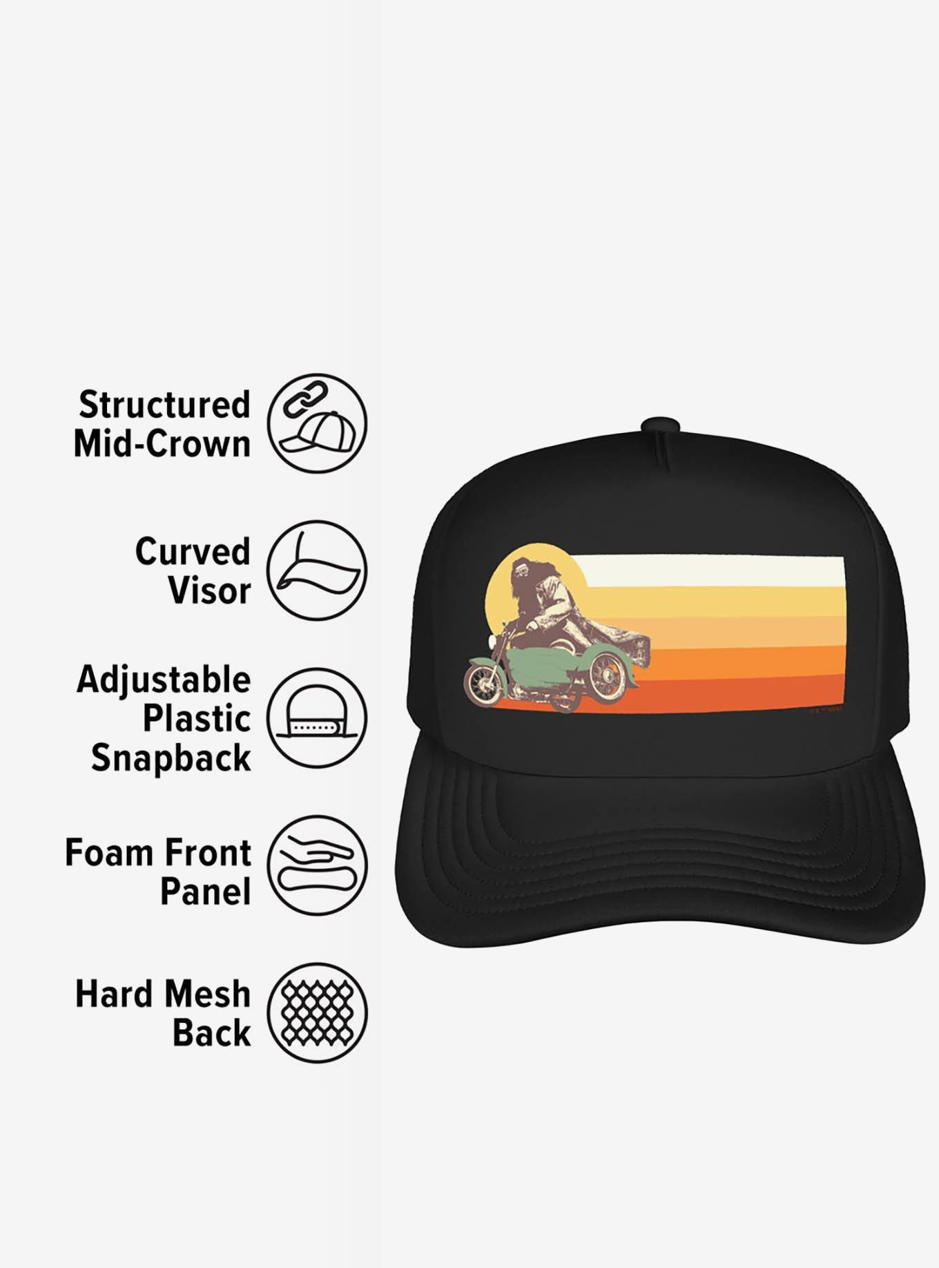 Harry Potter Hagrid Road Trip Foam Trucker Hat, , alternate