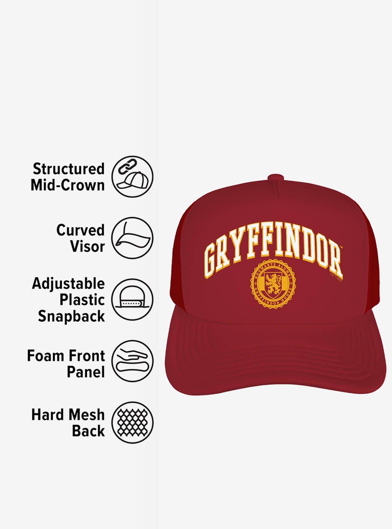 Harry Potter Gryffindor Athletics Foam Trucker Hat, , alternate