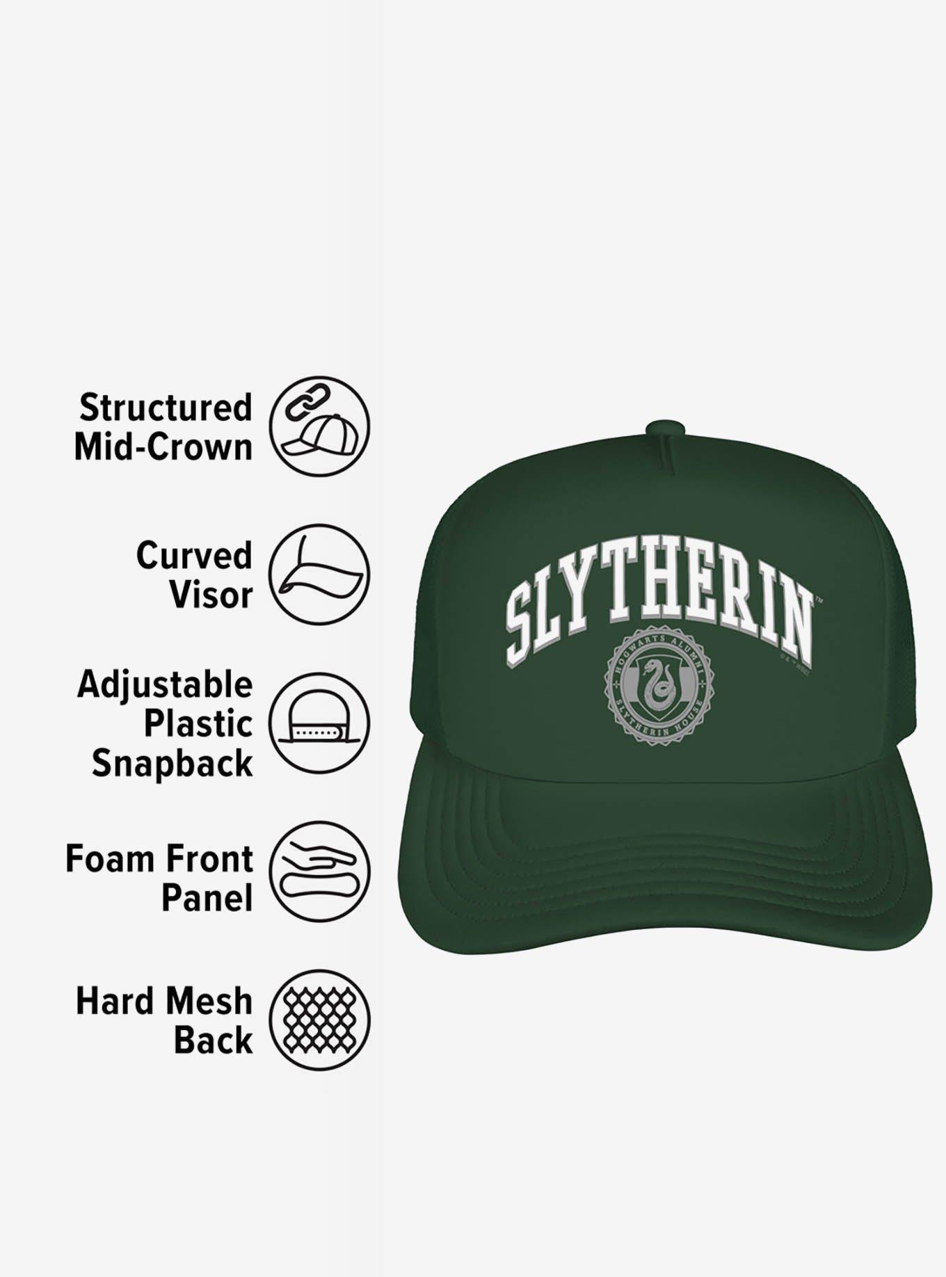 Harry Potter Slytherin Athletics Foam Trucker Hat, , alternate