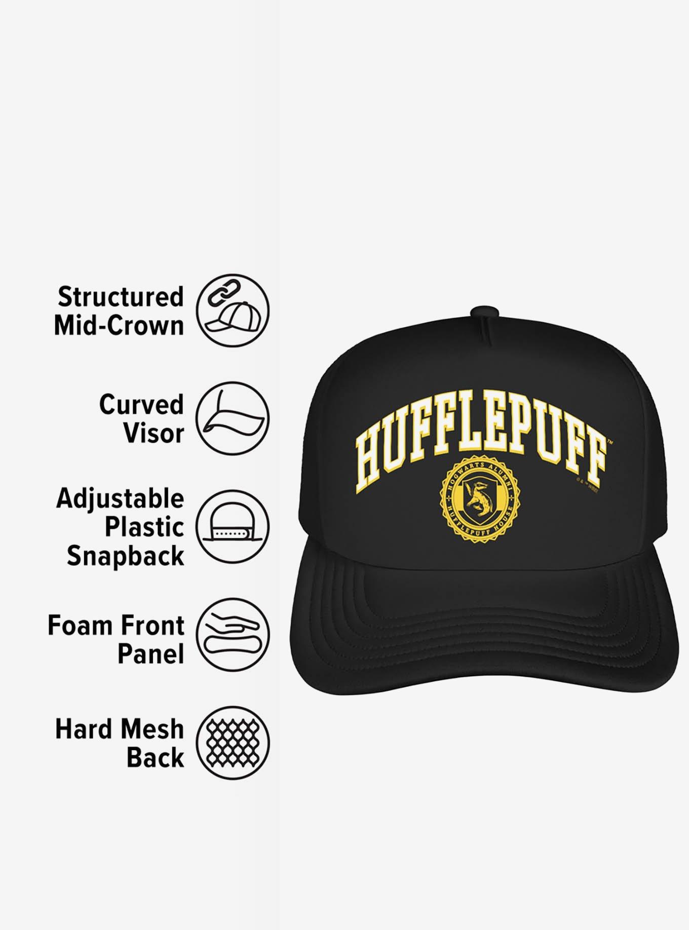 Harry Potter Hufflepuff Athletics Foam Trucker Hat, , alternate