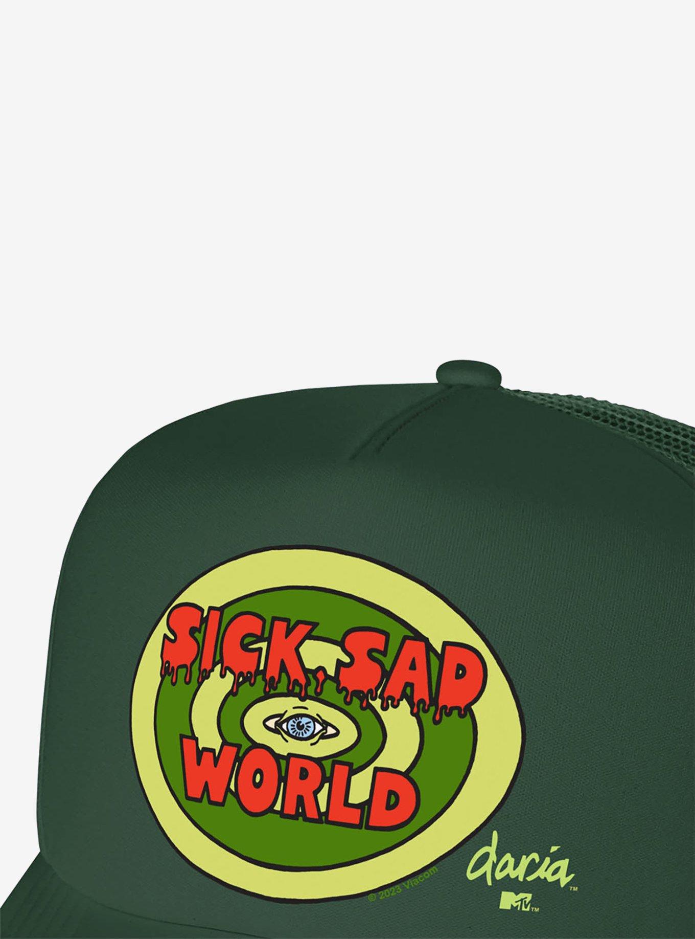 Daria Sick Sad World Foam Trucker Hat, , hi-res