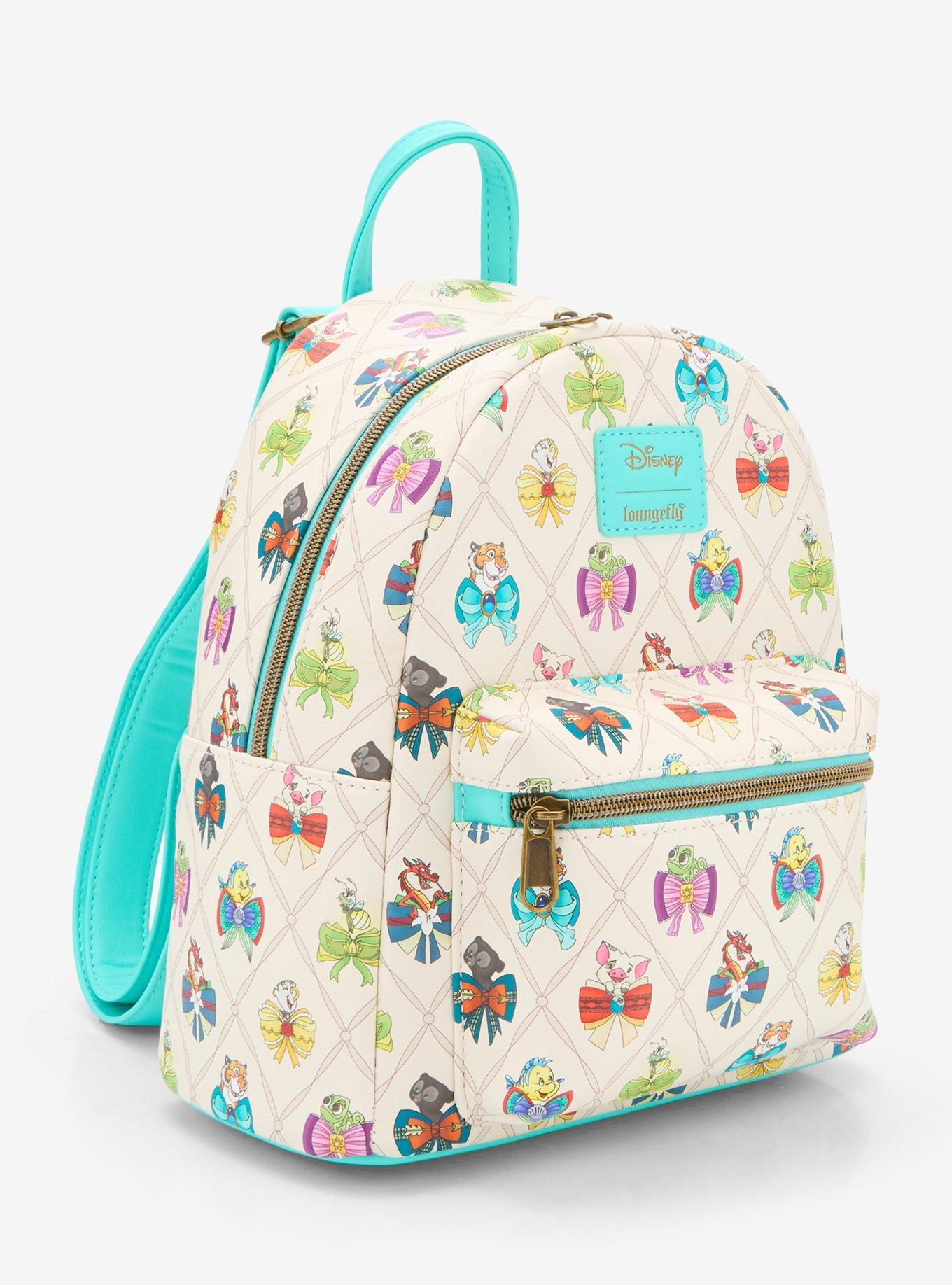 Loungefly Disney Princess Bows & Sidekicks Mini Backpack, , hi-res