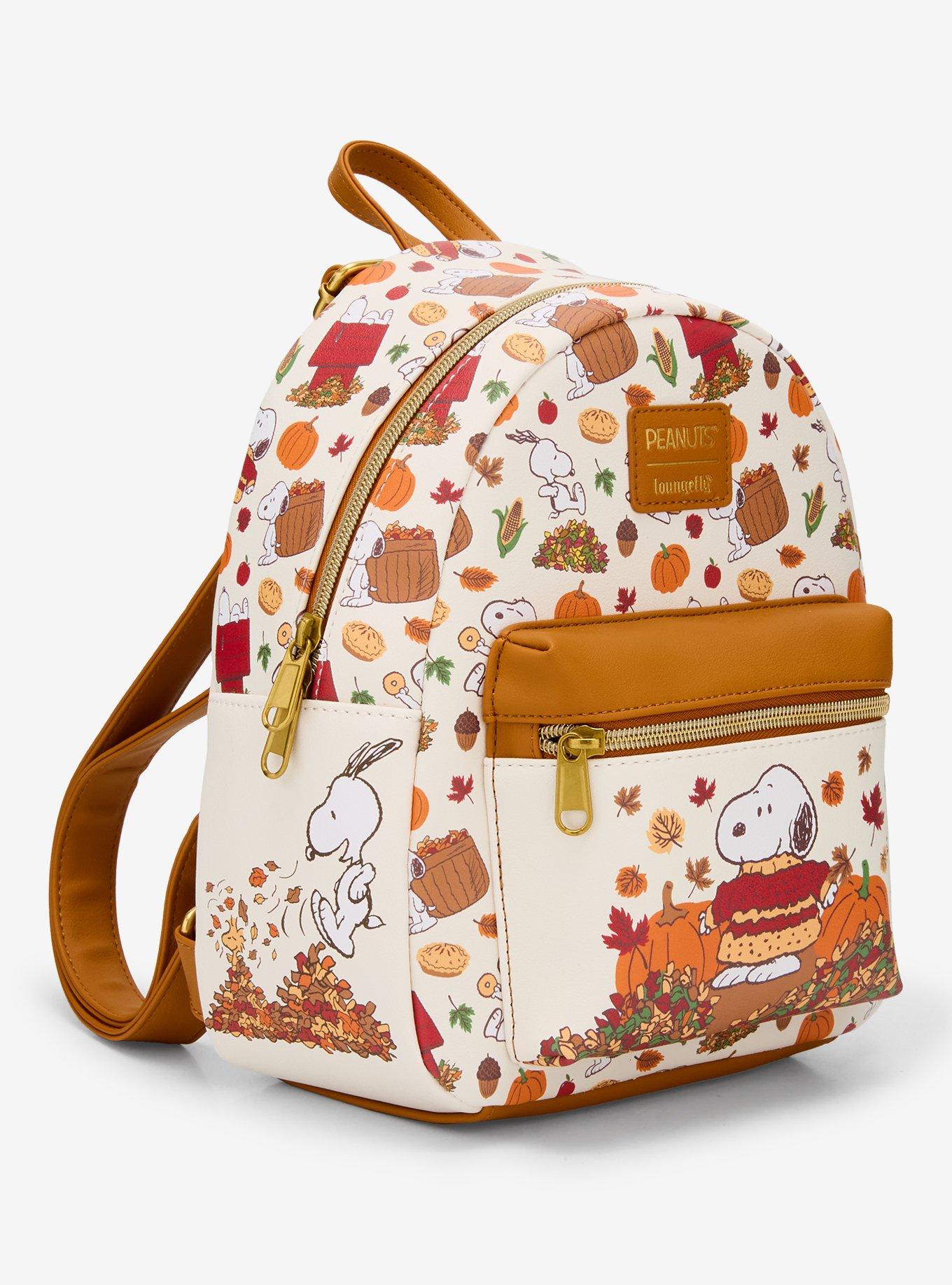 Loungefly Peanuts Snoopy Fall Cozy Mini Backpack, , hi-res