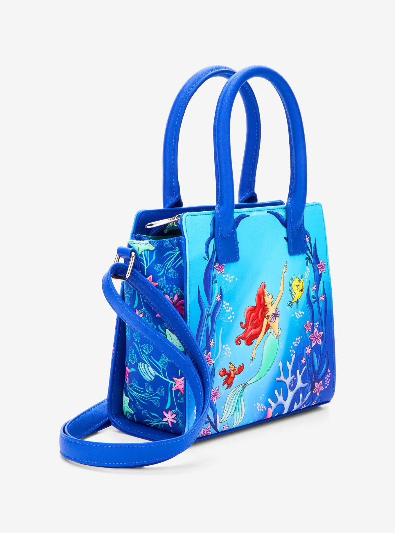 Loungefly The Little Mermaid Trio Sea Mini Satchel Bag, , hi-res