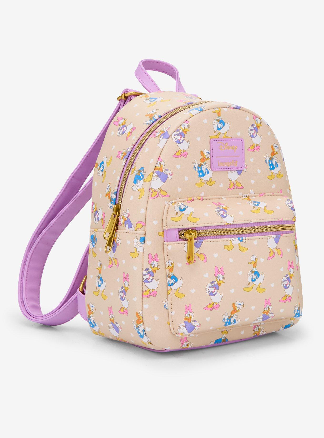 Loungefly Disney Donald Duck & Daisy Duck Classic Mini Backpack, , hi-res