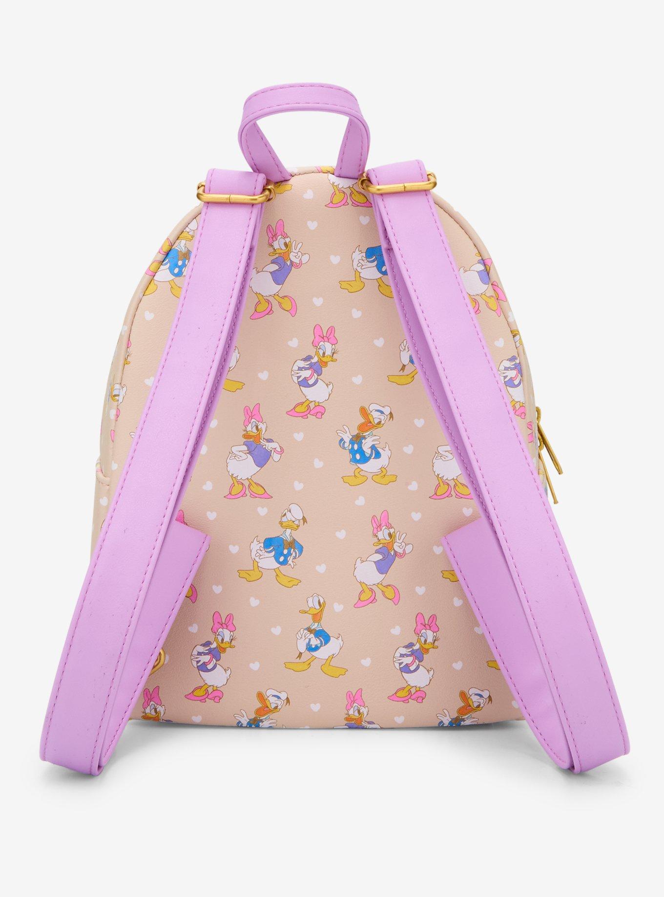 Loungefly Disney Donald Duck & Daisy Duck Classic Mini Backpack, , alternate