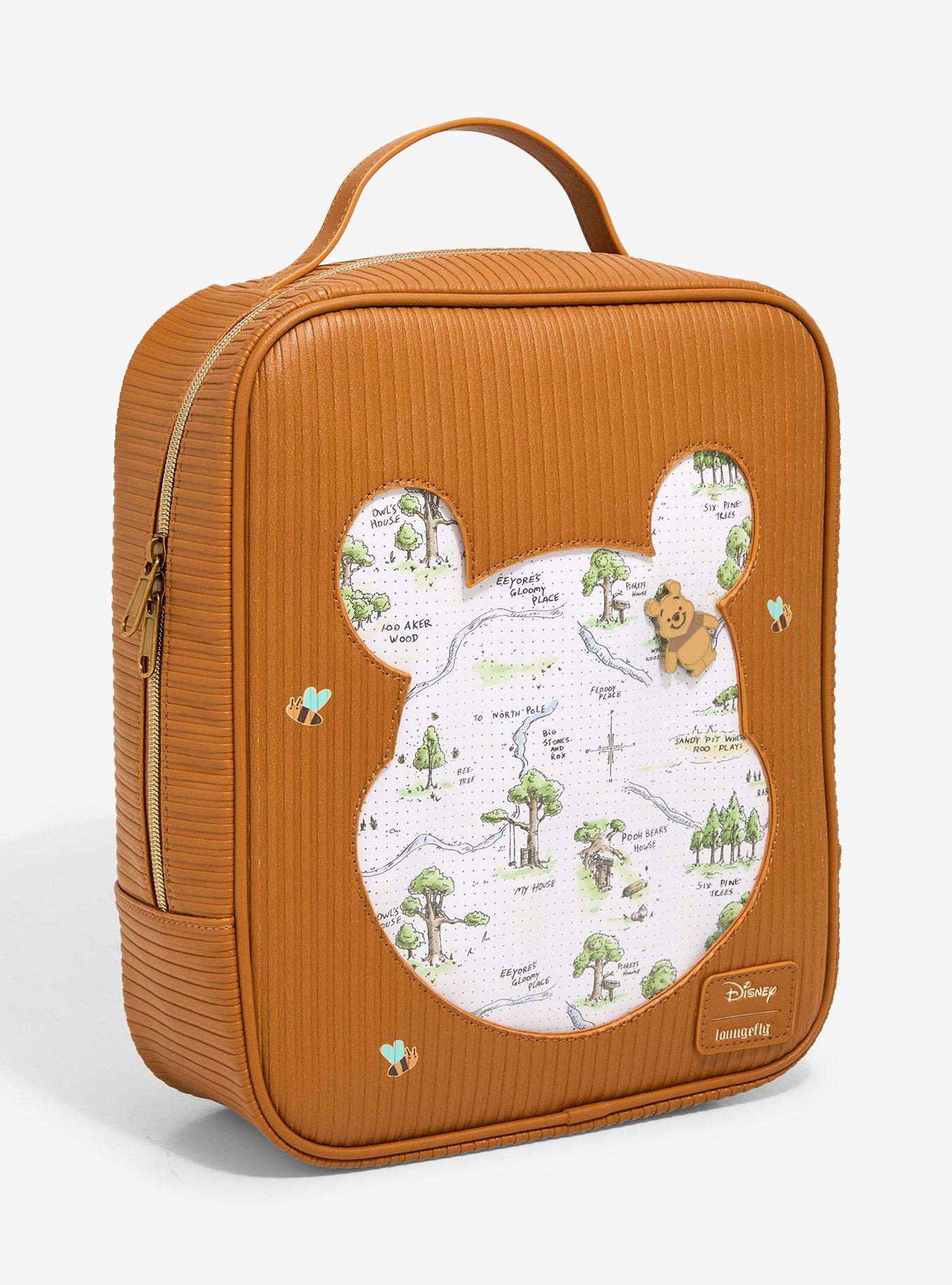 Loungefly Disney Winnie The Pooh Pin Collector Mini Backpack, , hi-res
