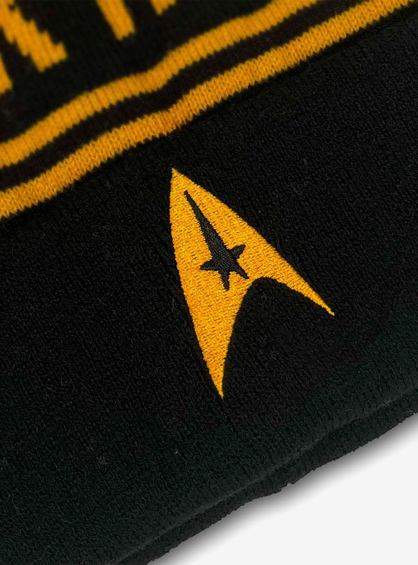 Star Trek Command Acrylic Knit Beanie With Pom, , hi-res