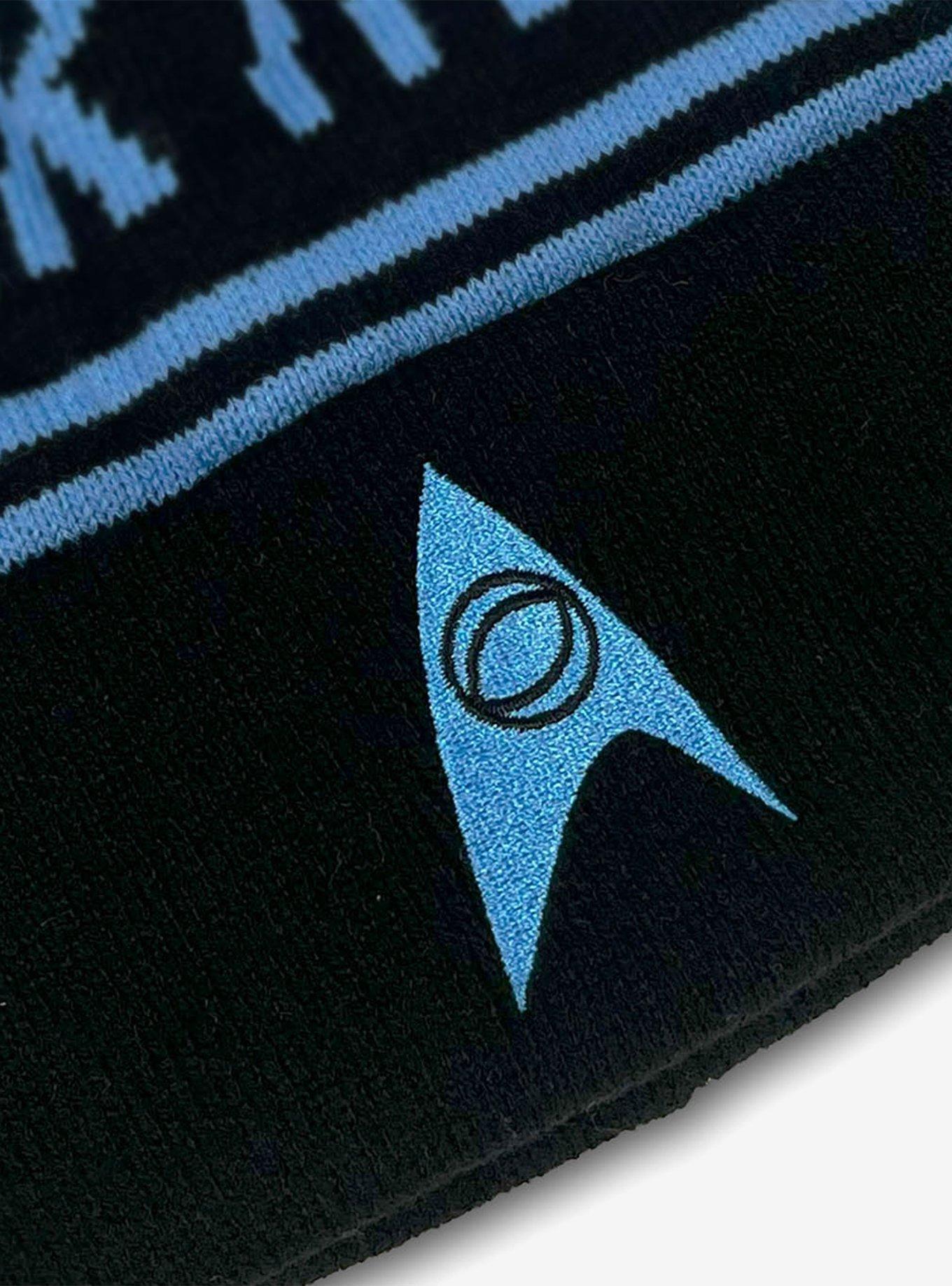 Star Trek Science Acrylic Knit Beanie With Pom, , hi-res