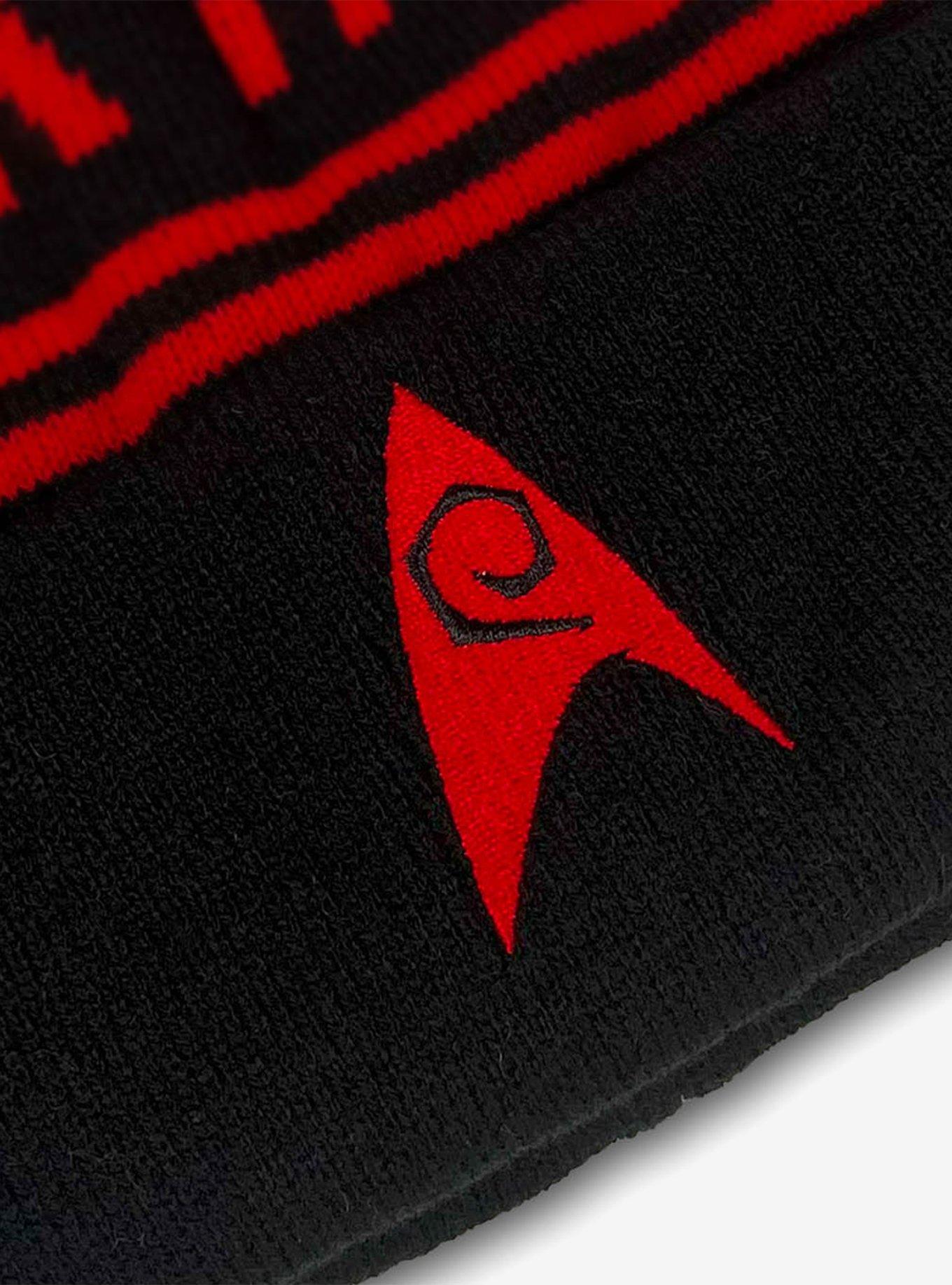 Star Trek Engineering Acrylic Knit Beanie With Pom, , hi-res