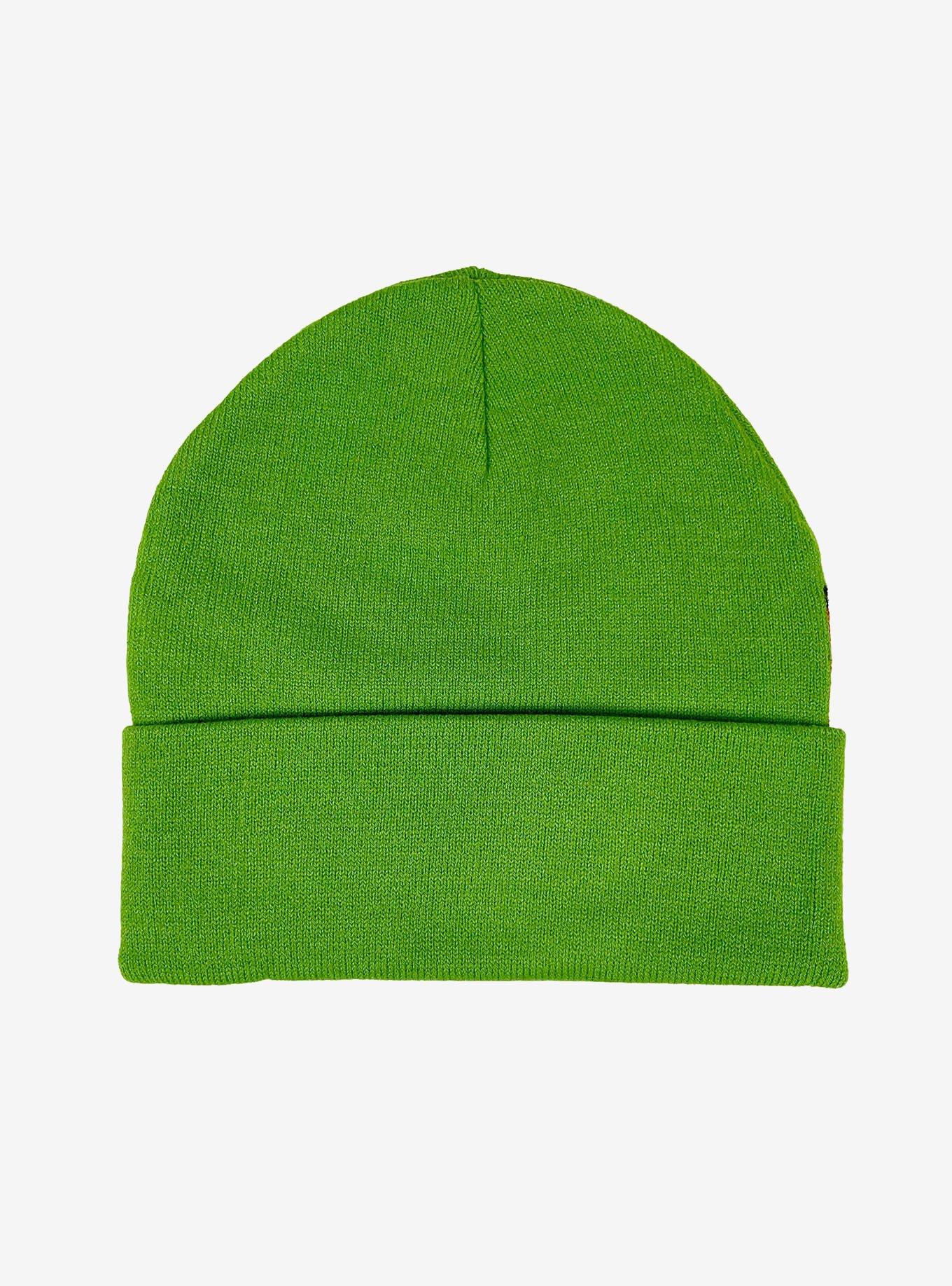 Teenage Mutant Ninja Turtles Donatello Face Acrylic Knit Beanie, , alternate