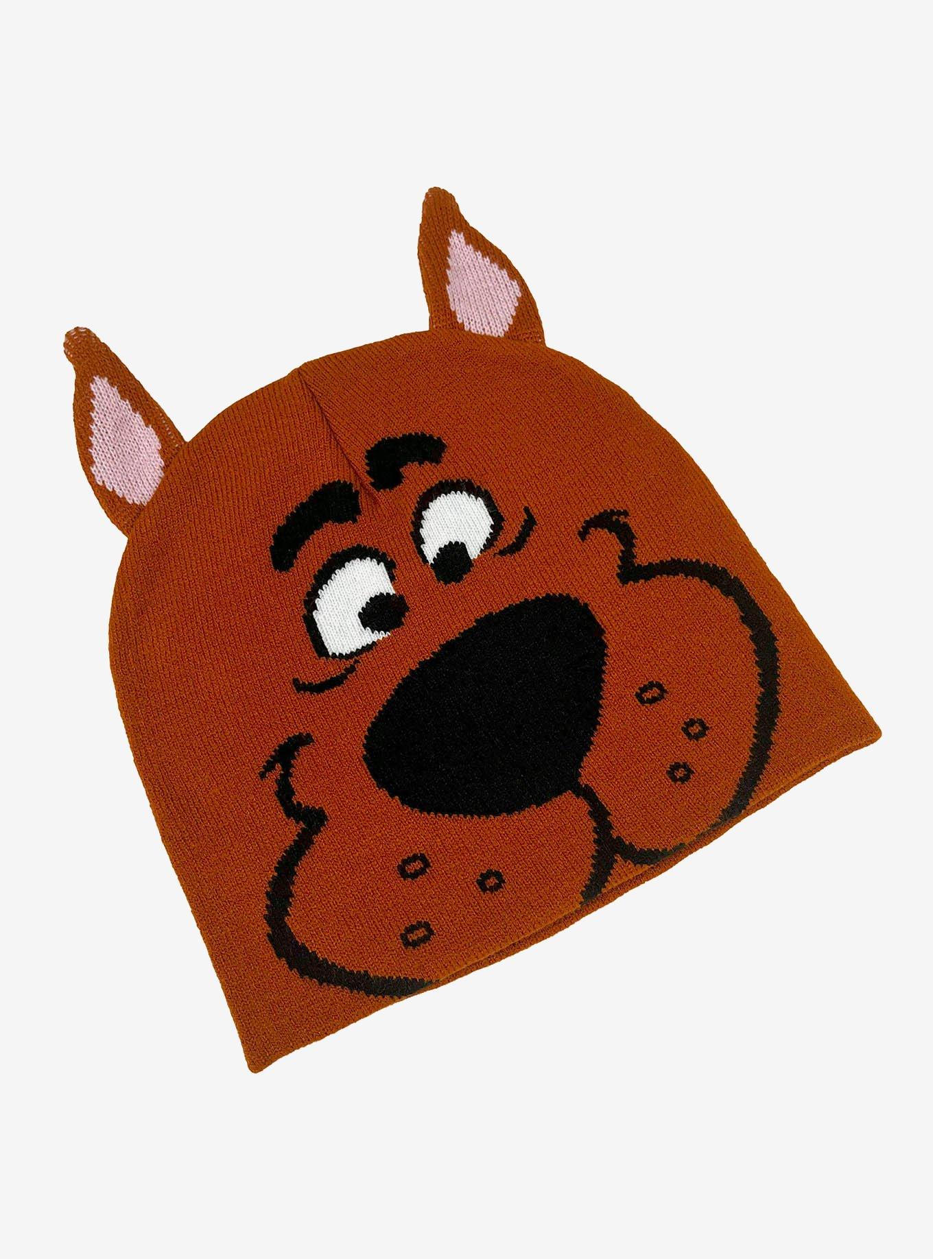 Scooby-Doo! Face Acrylic Knit Beanie With Ears, , alternate