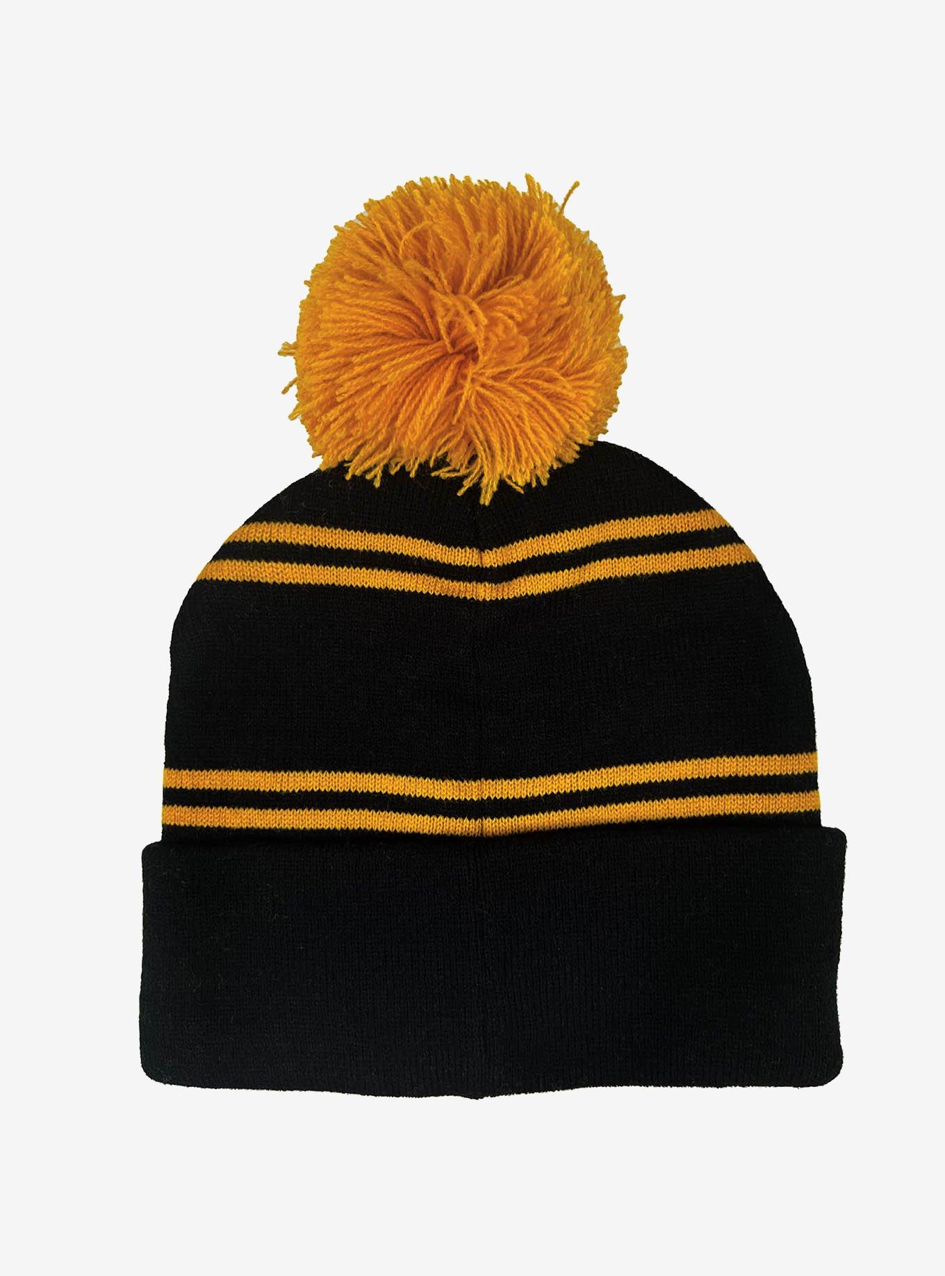 DC Comics Batman Acrylic Knit Beanie With Pom, , alternate