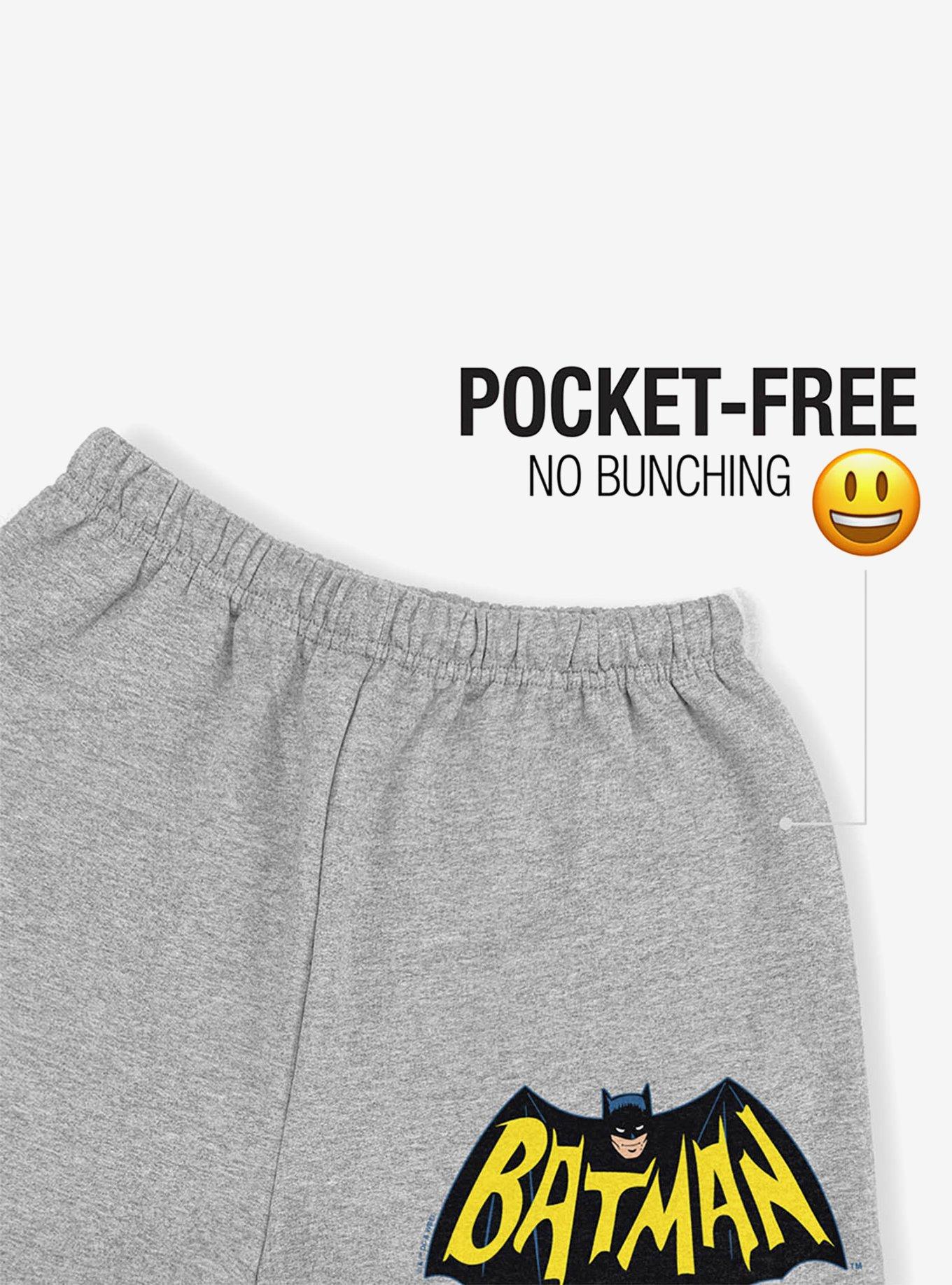DC Comics Batman Logo Sweatpants, ATHLETIC HEATHER, alternate