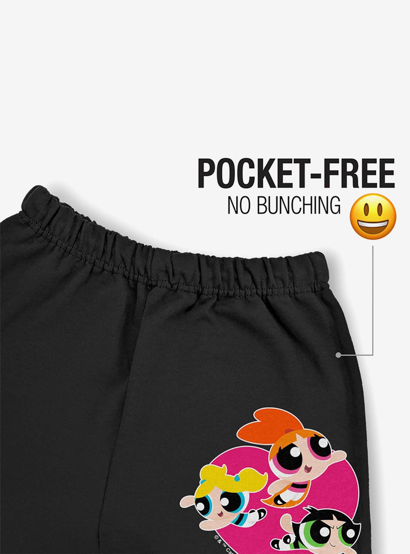 The Powerpuff Girls Heart Sweatpants, BLACK, alternate