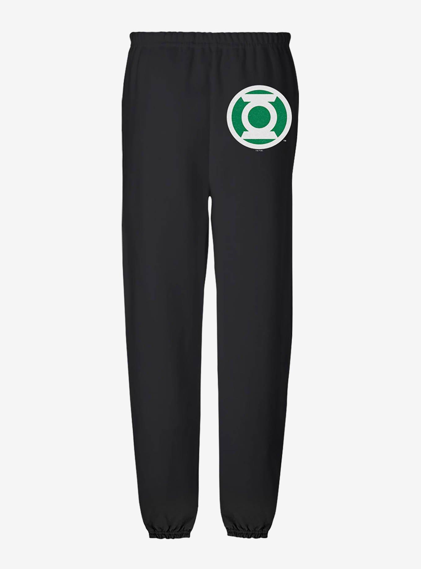 DC Comics Green Lantern Core White Logo Sweatpants, , hi-res
