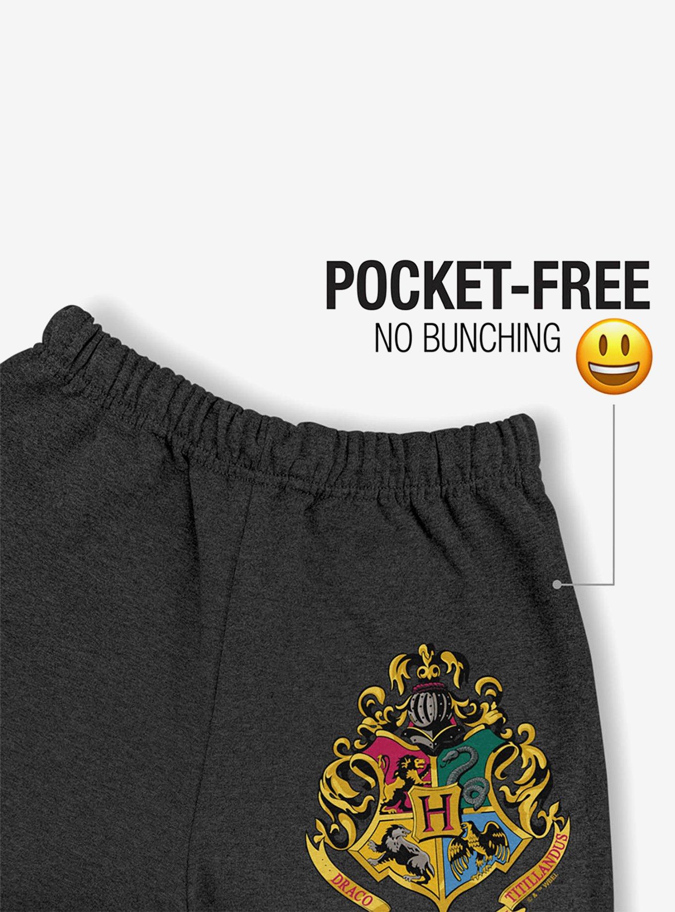 Harry Potter Hogwarts School Crest Sweatpants, CHARCOAL HEATHER, alternate