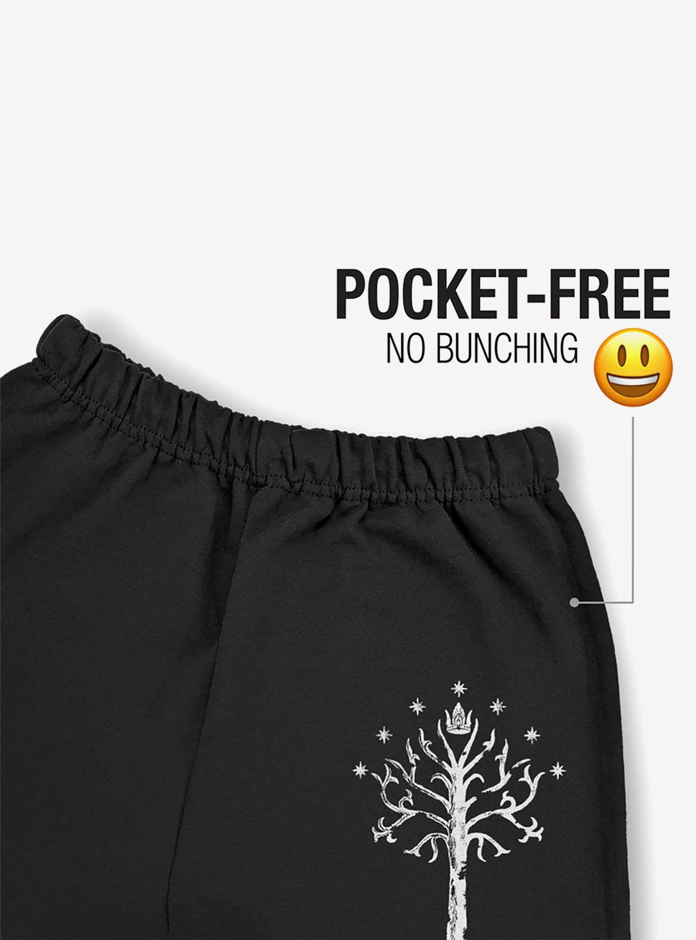 The Lord of the Rings Tree of Gondor Sweatpants, BLACK, alternate