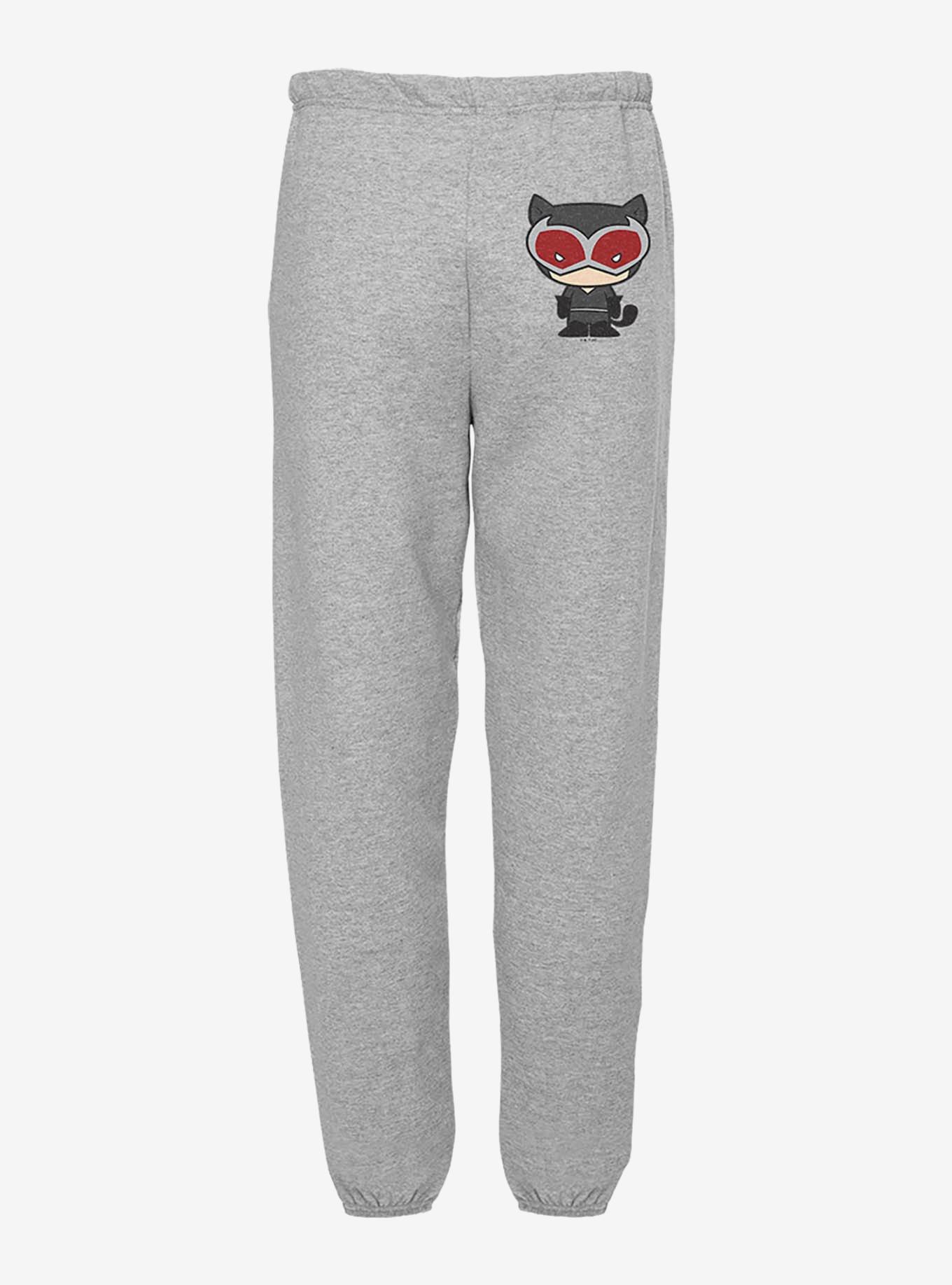 DC Comics Catwoman Cute Chibi Character Sweatpants, , hi-res