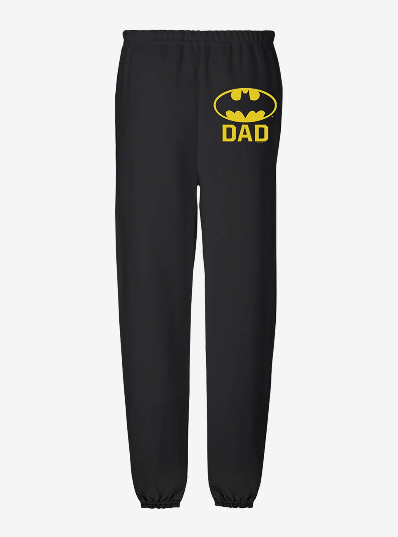 DC Comics Batman Bat Dad Shield Logo Sweatpants, , hi-res
