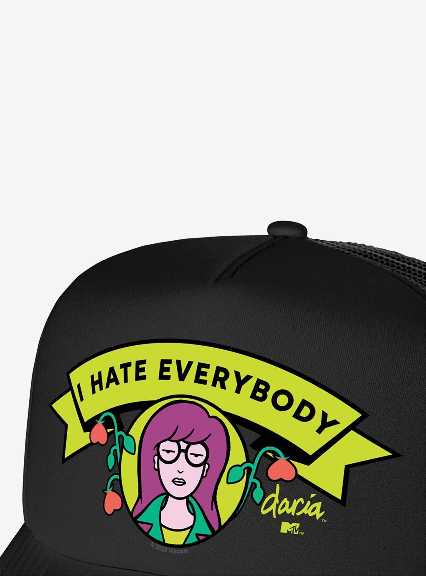 Daria I Hate Everybody Foam Trucker Hat, , hi-res