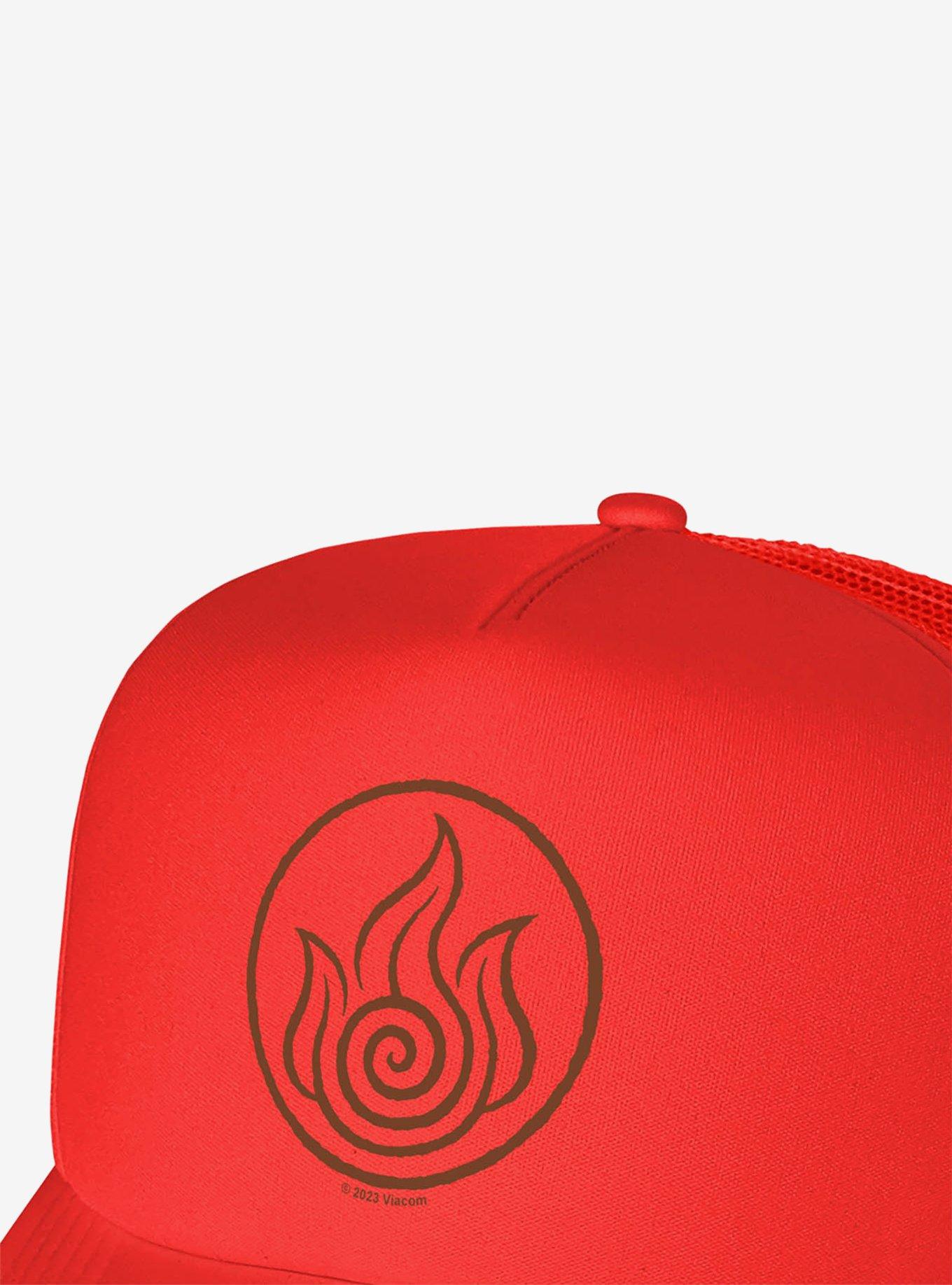 Avatar: The Last Airbender Fire Bending Symbol Foam Trucker Hat, , hi-res